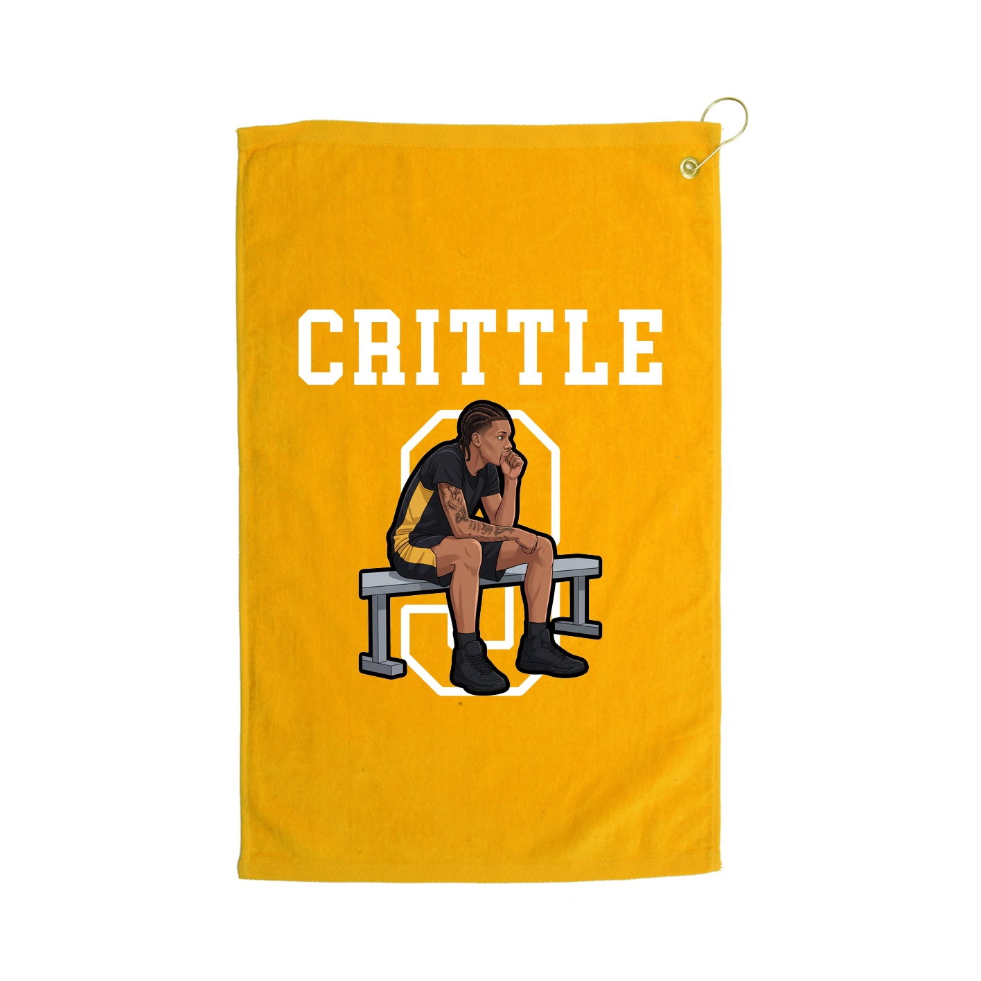 Golf Towel — Shirsey in Gold