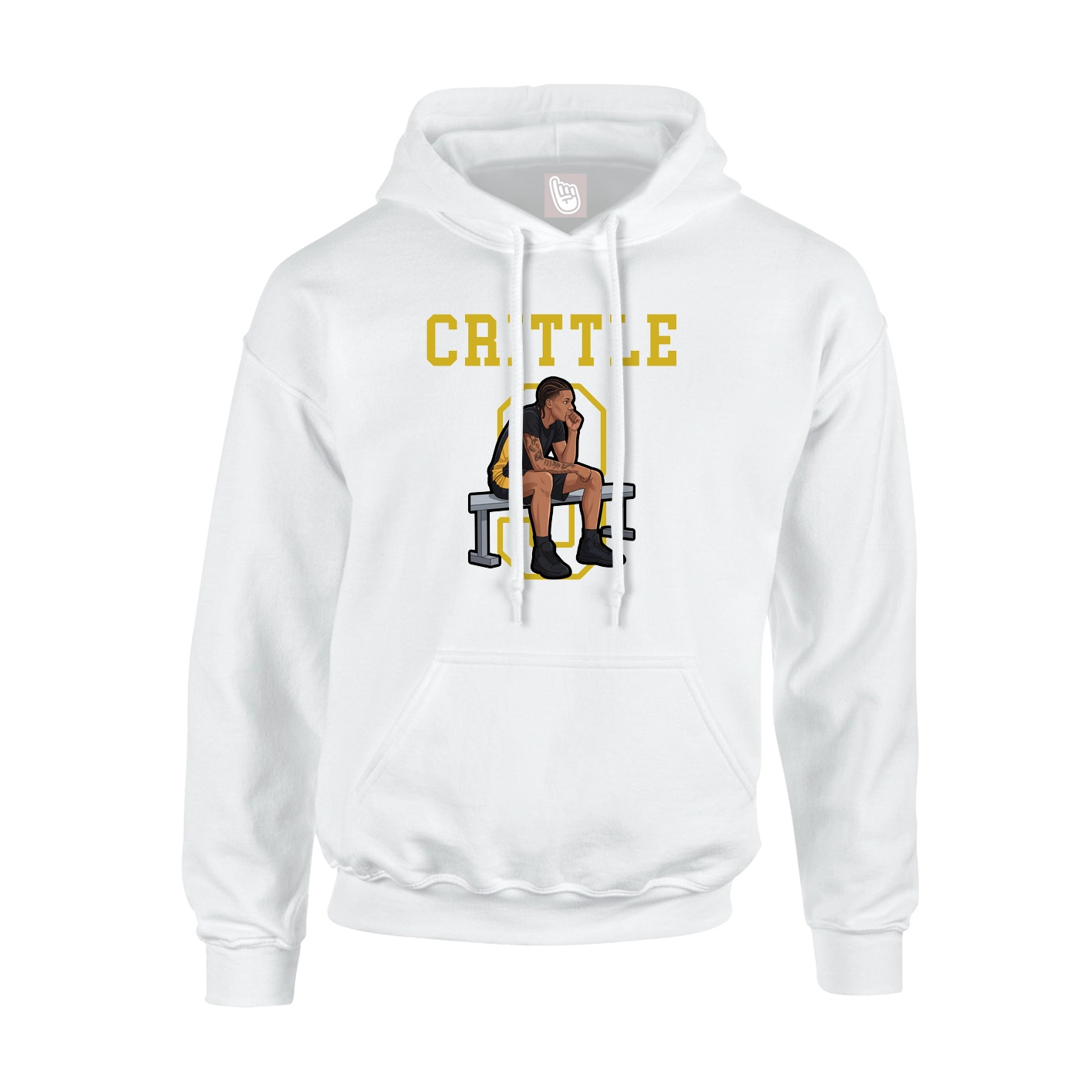 Youth Hoodie — Shirsey in White