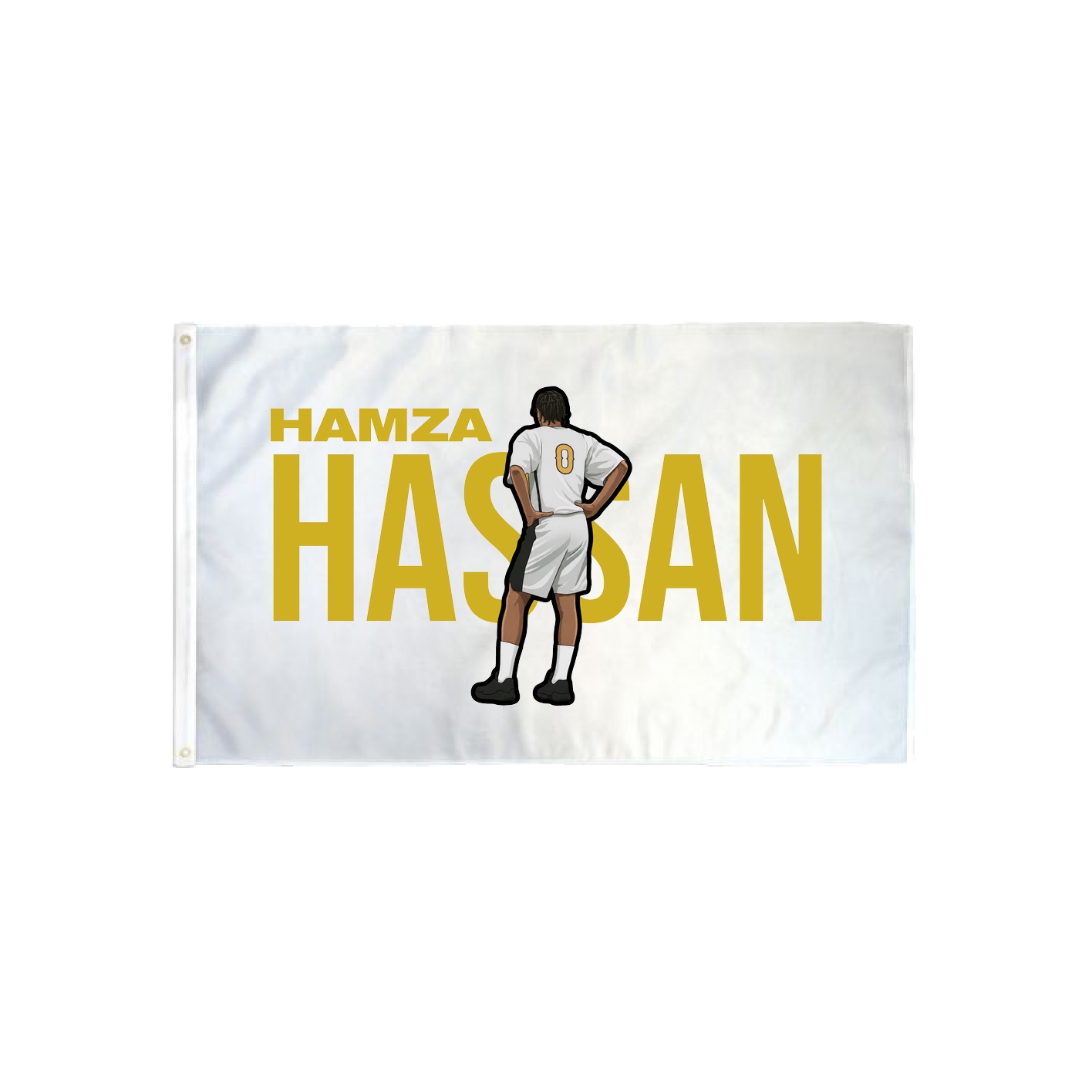 3x5 Flag — Player Name in Classic