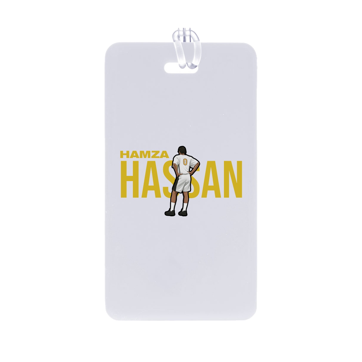 Bag Tag — Player Name in Classic
