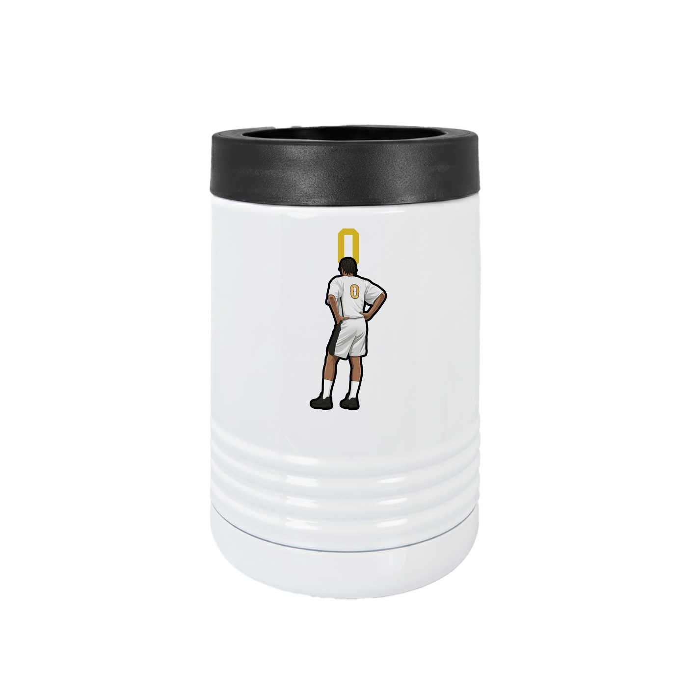 Beverage Holder — Number Top in White
