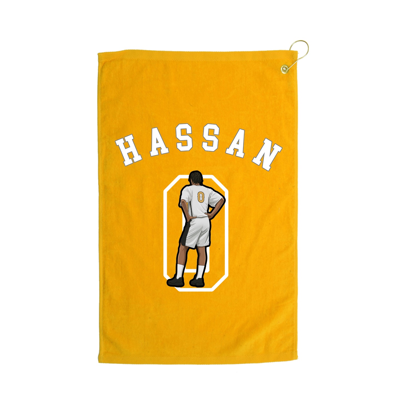 Golf Towel — Shirsey Arch in Gold