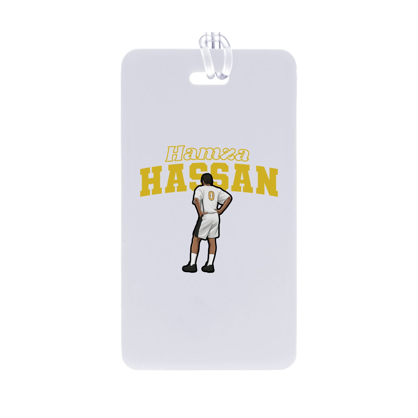 Bag Tag — Name Arch in Classic