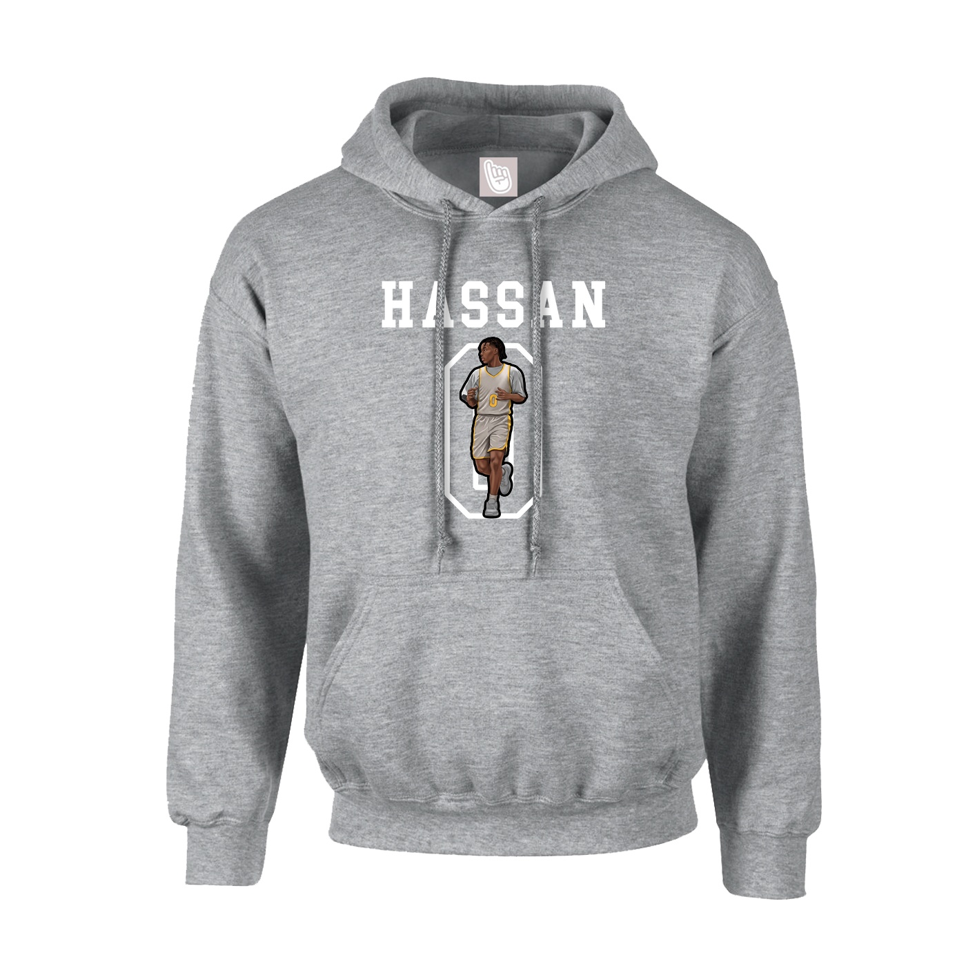 Hoodie — Shirsey in Grey