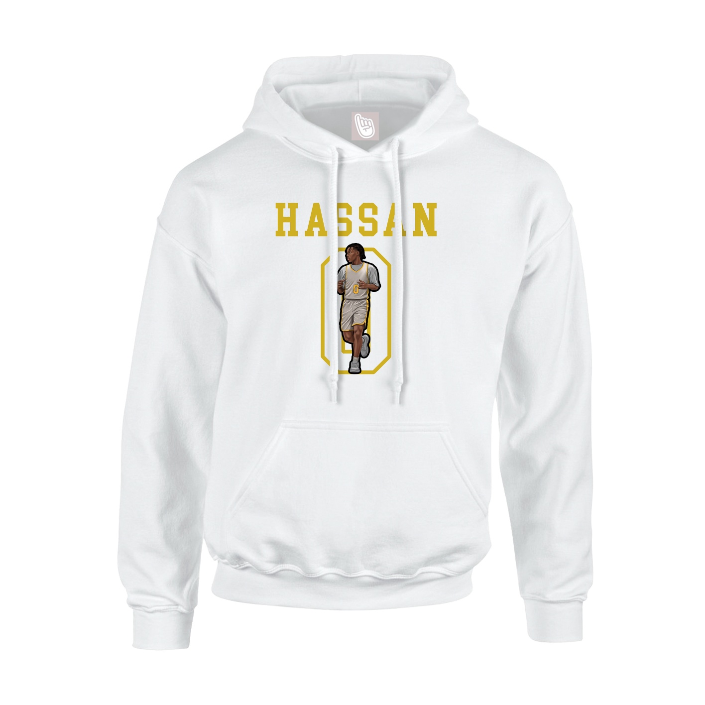 Youth Hoodie — Shirsey in White