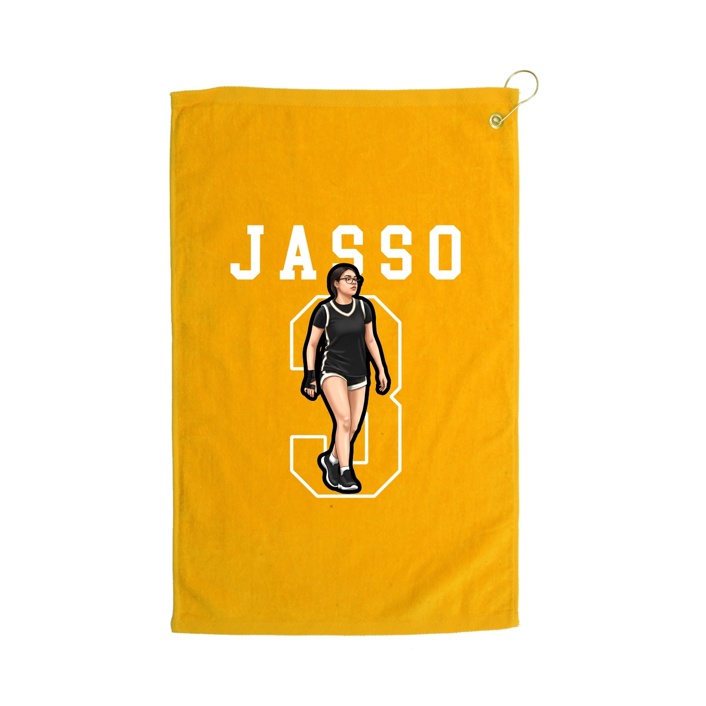 Golf Towel — Shirsey in Gold