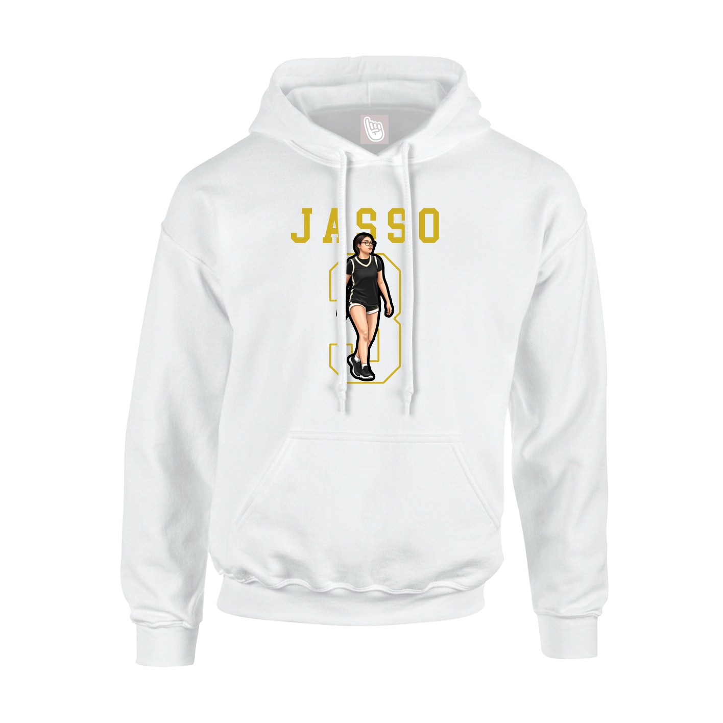 Youth Hoodie — Shirsey in White