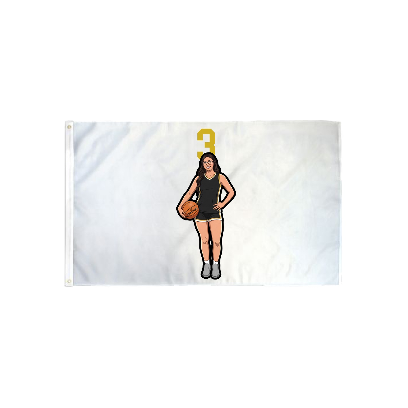 3x5 Flag — Number Top in Classic