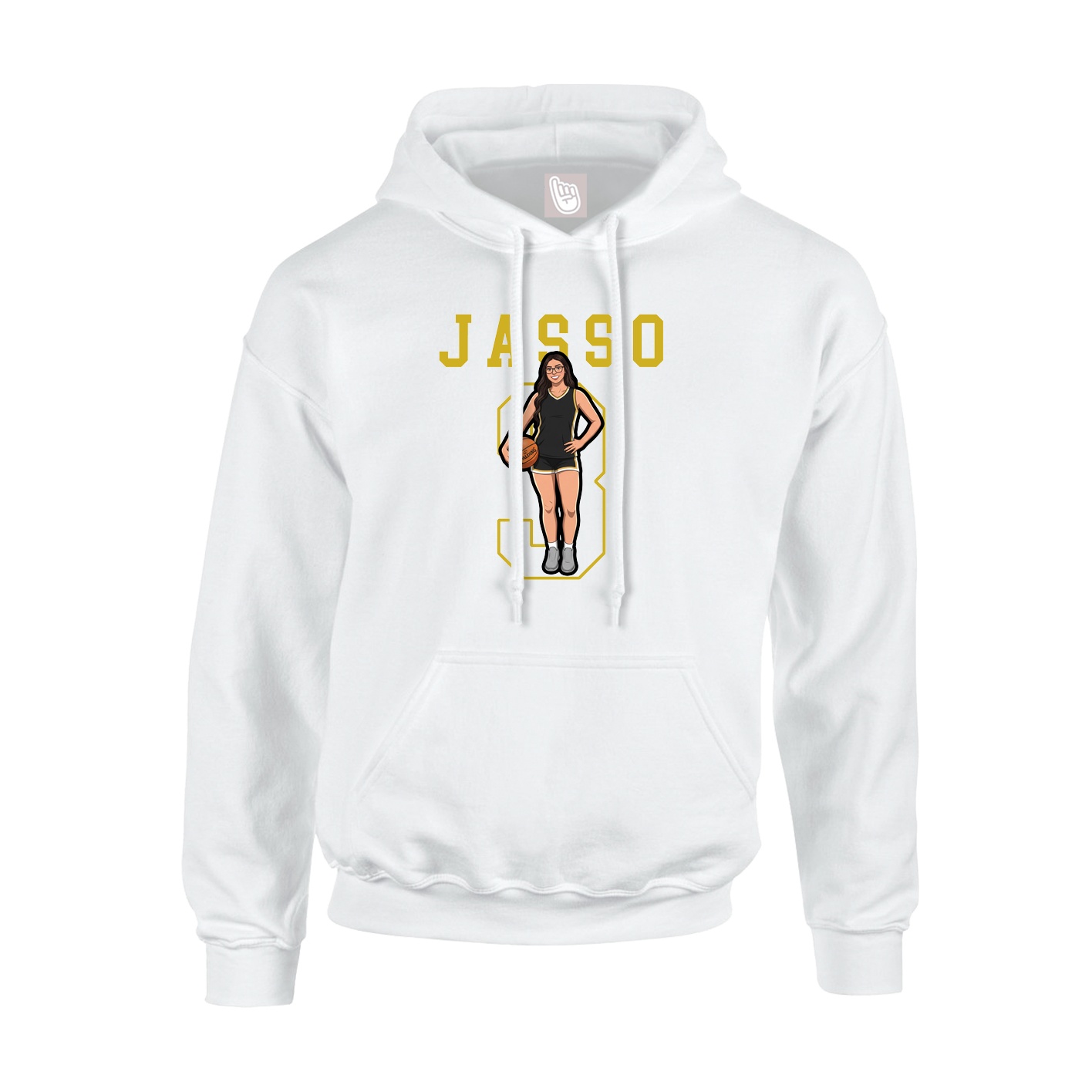 Youth Hoodie — Shirsey in White