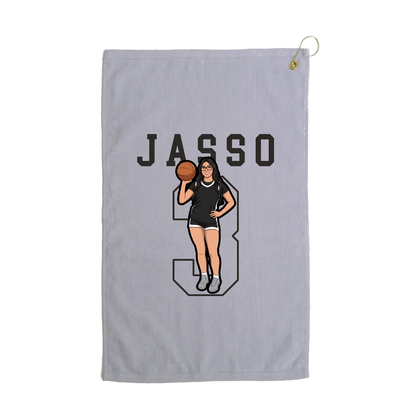 Golf Towel — Shirsey in Grey