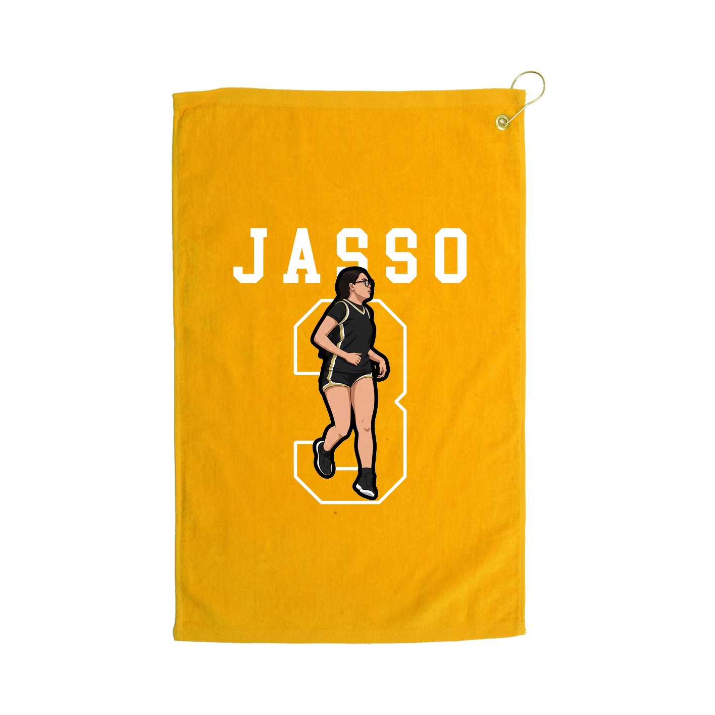 Golf Towel — Shirsey in Gold