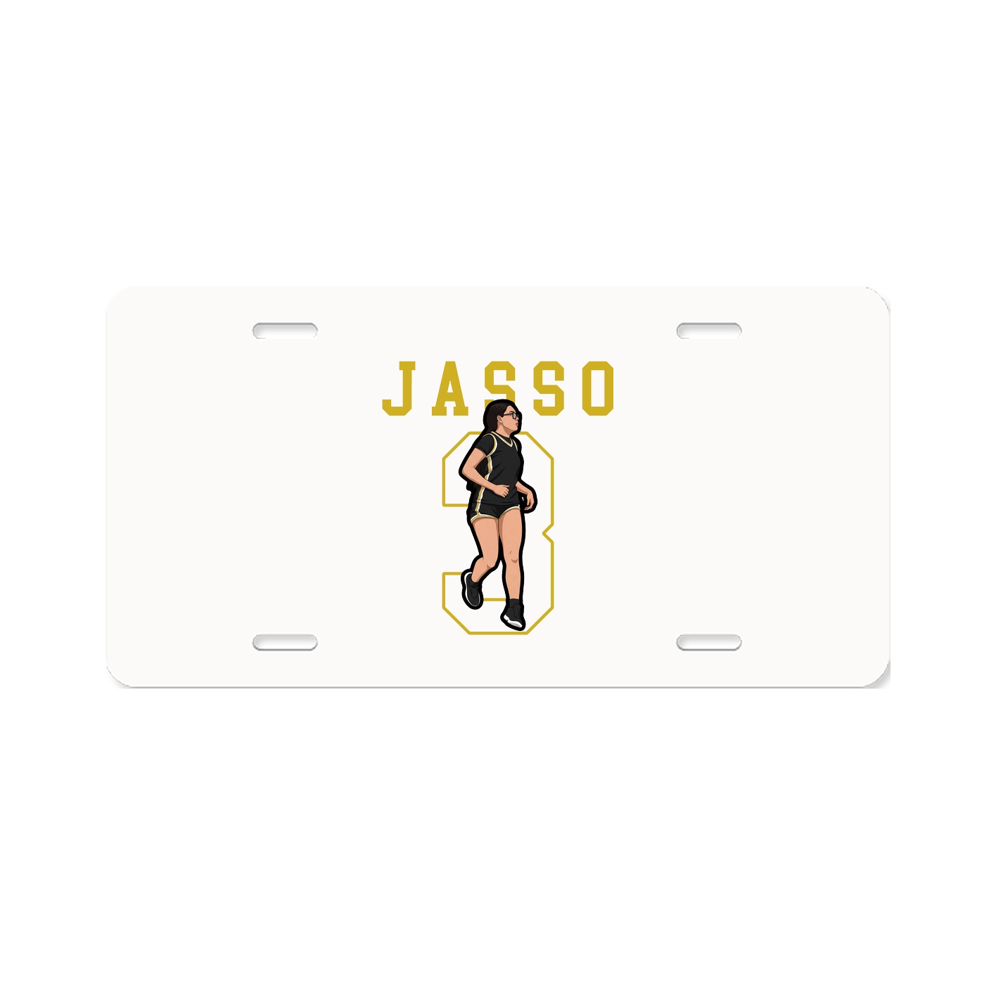 Aluminum License Plate