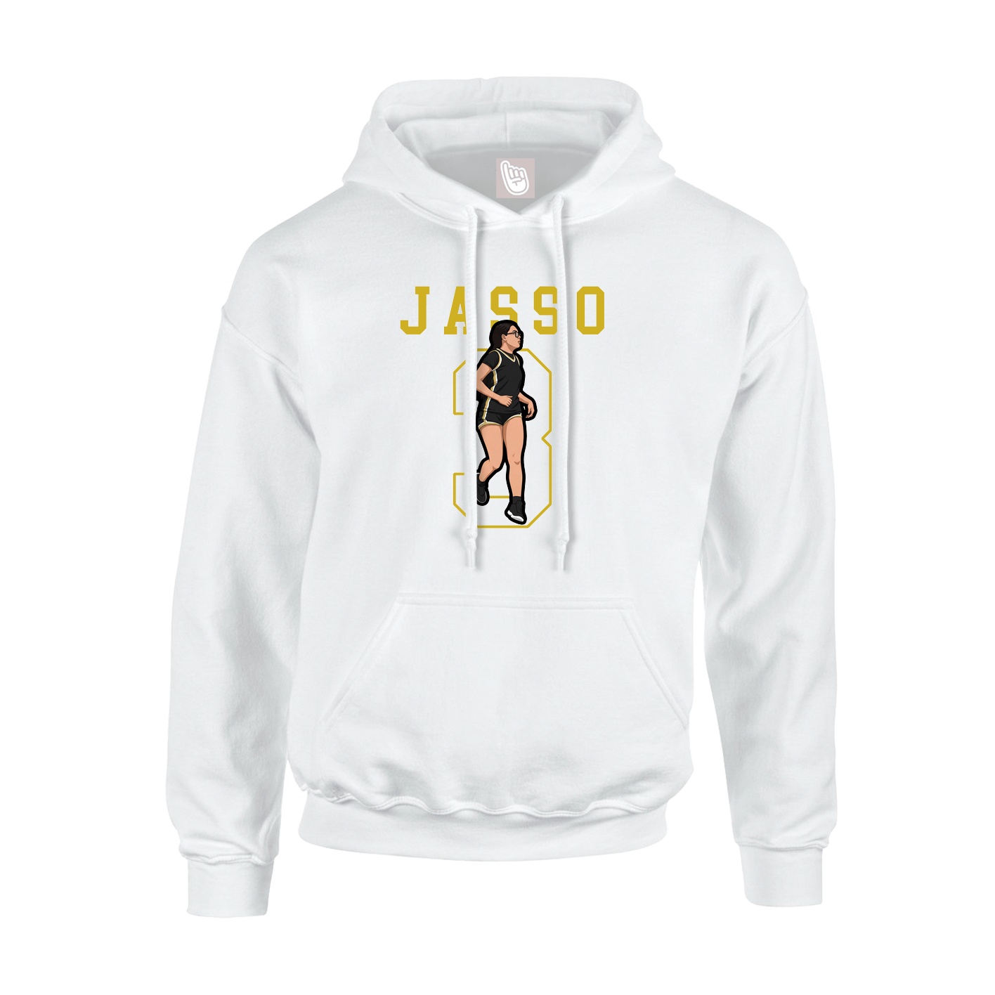 Hoodie — Shirsey in White