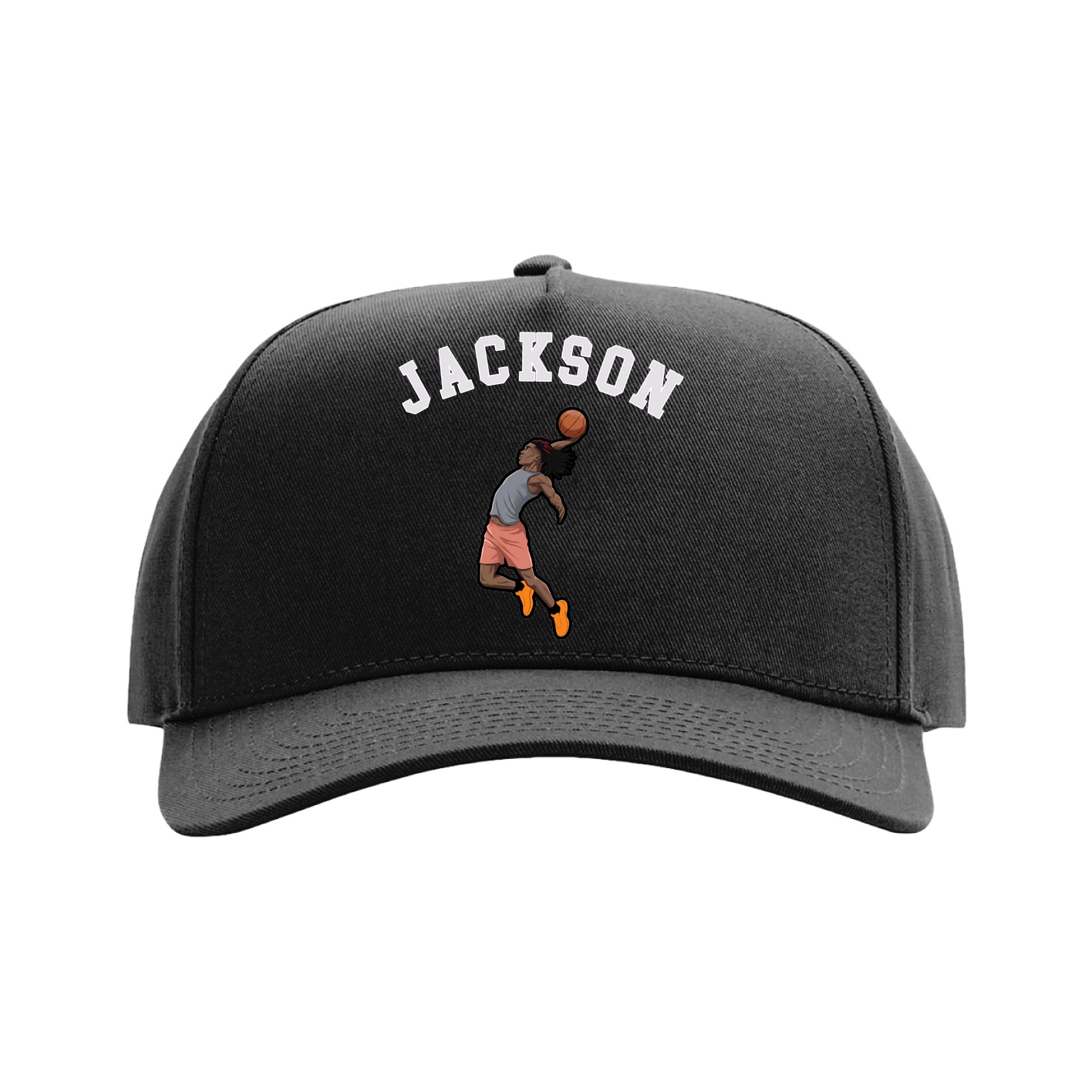 Full Fabric Five-Panel Champ Cap