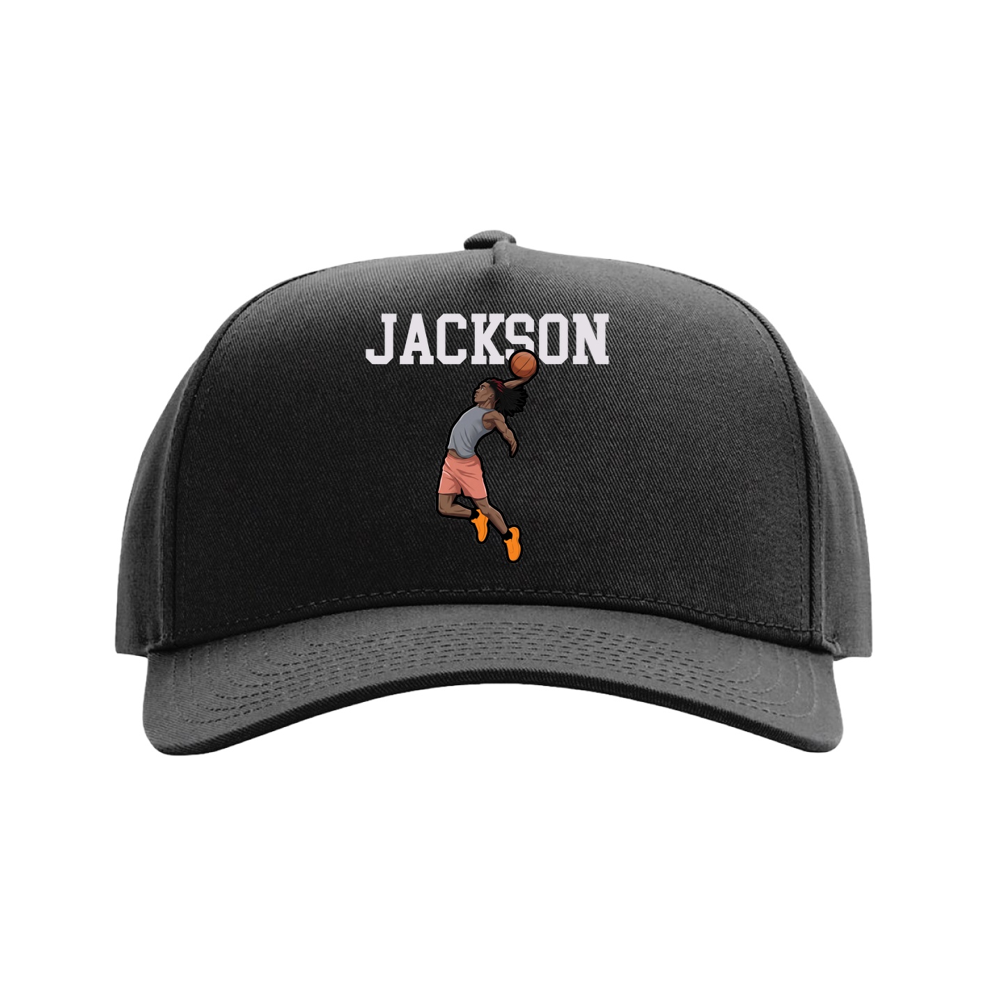 Full Fabric Five-Panel Champ Cap