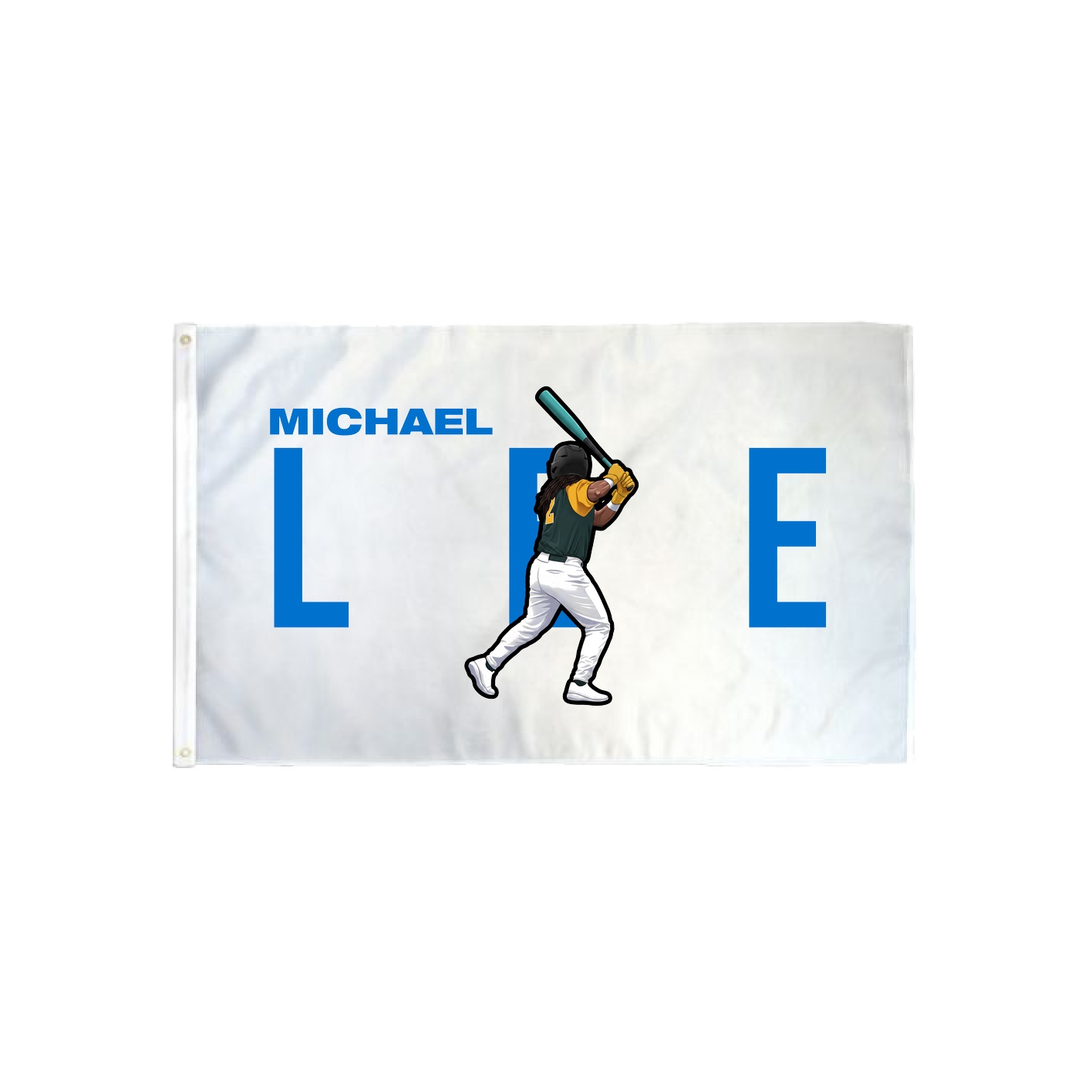 3x5 Flag — Player Name in Classic