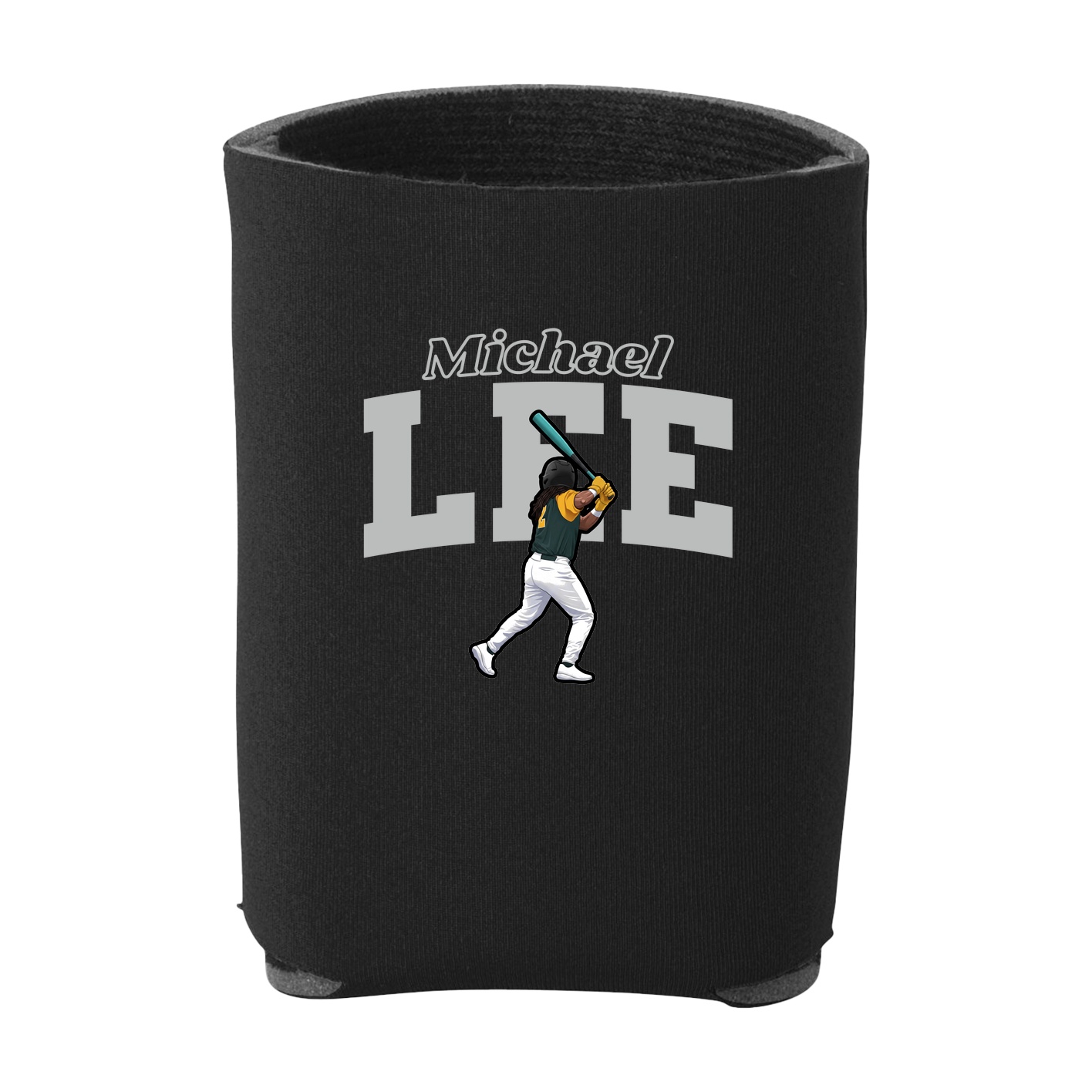 Can Holder — Name Arch in Black
