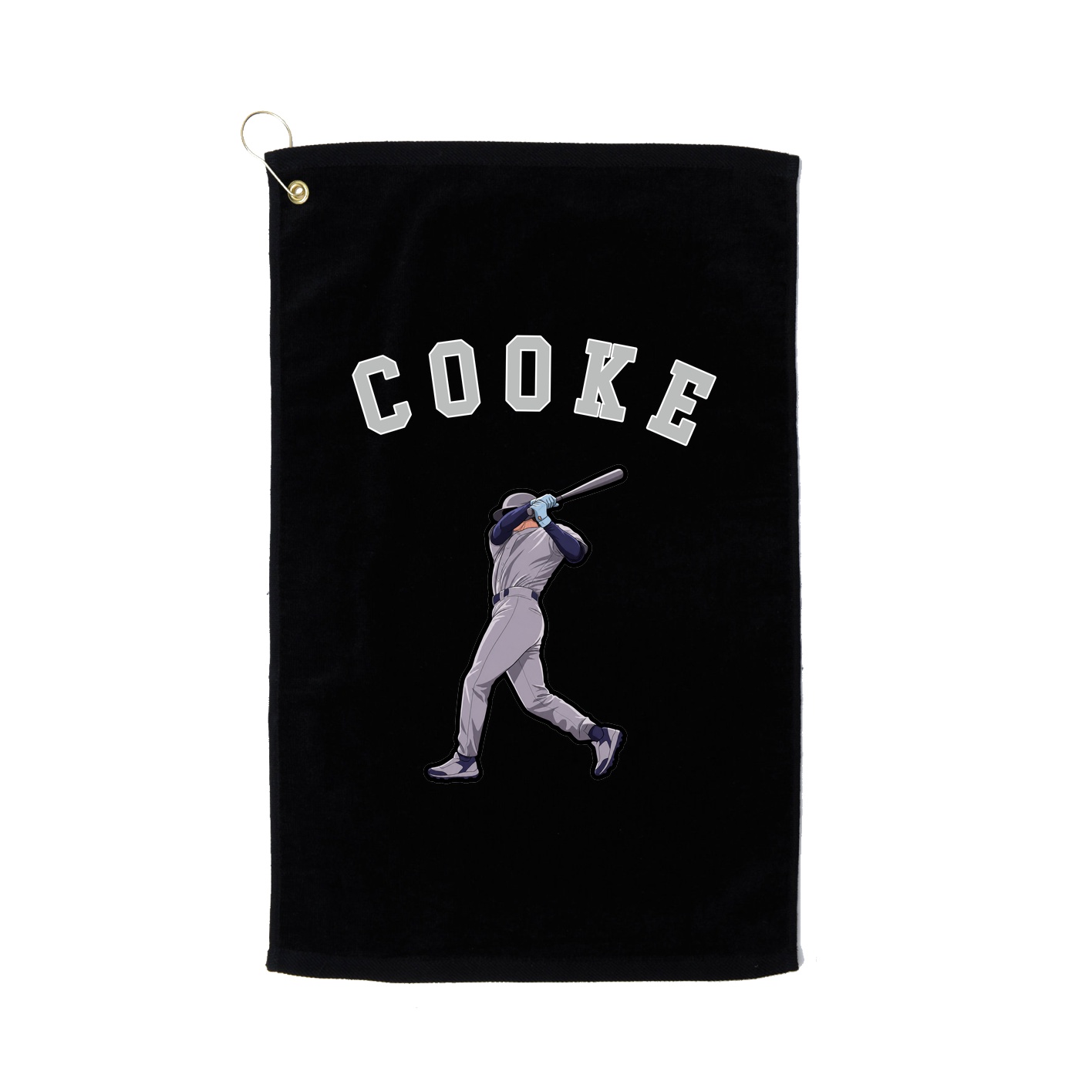 Golf Towel — Shirsey Arch in Black