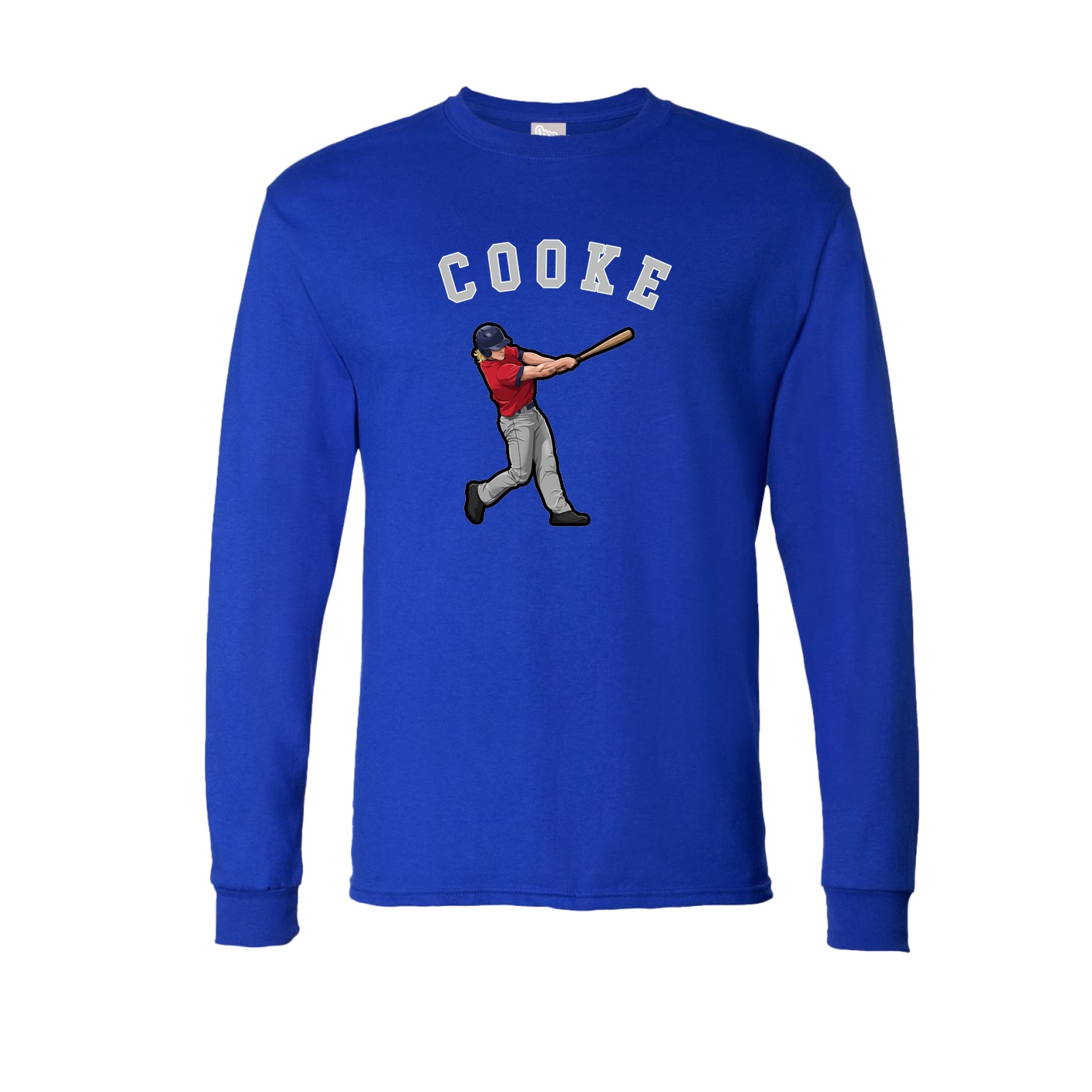Long Sleeve Tee — Shirsey Arch in Royal