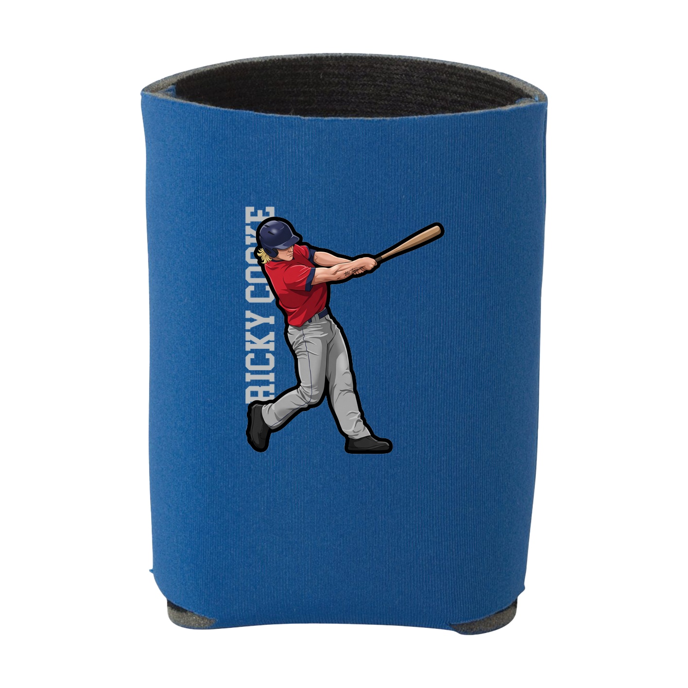Can Holder — Name Vertical in Royal