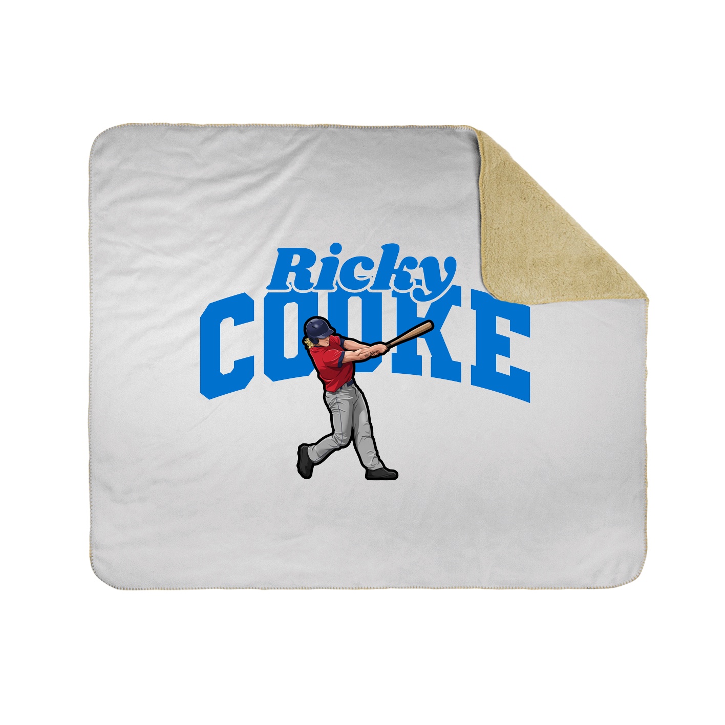 Throw Blanket — Signature Arch in White