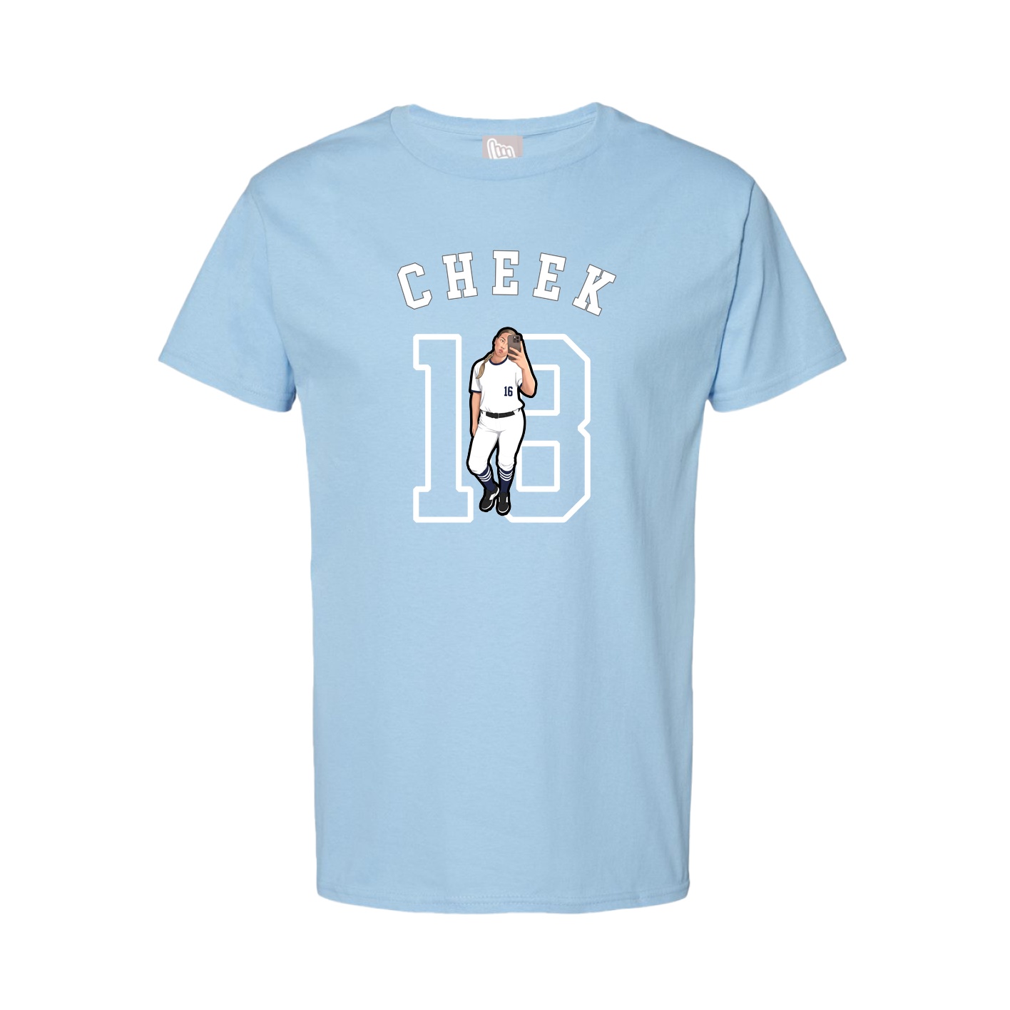 Tee — Shirsey Arch in Light Blue