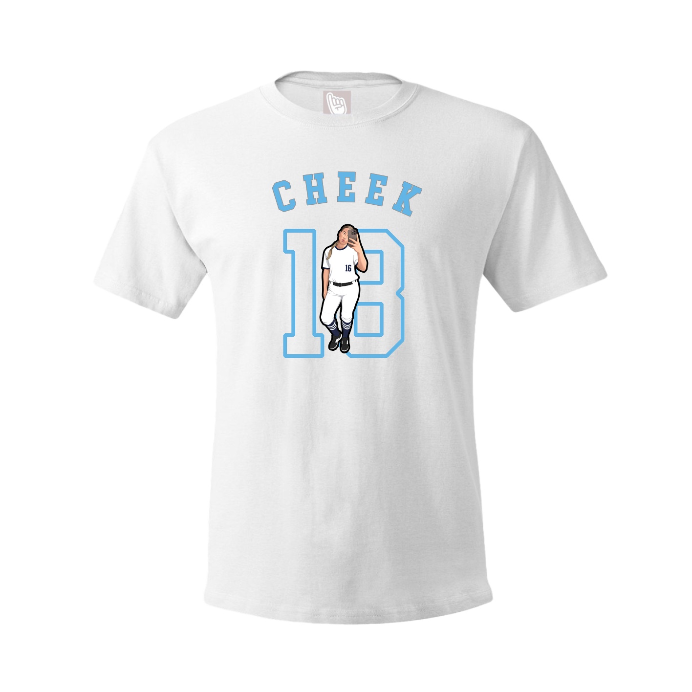 Youth Tee — Shirsey Arch in White