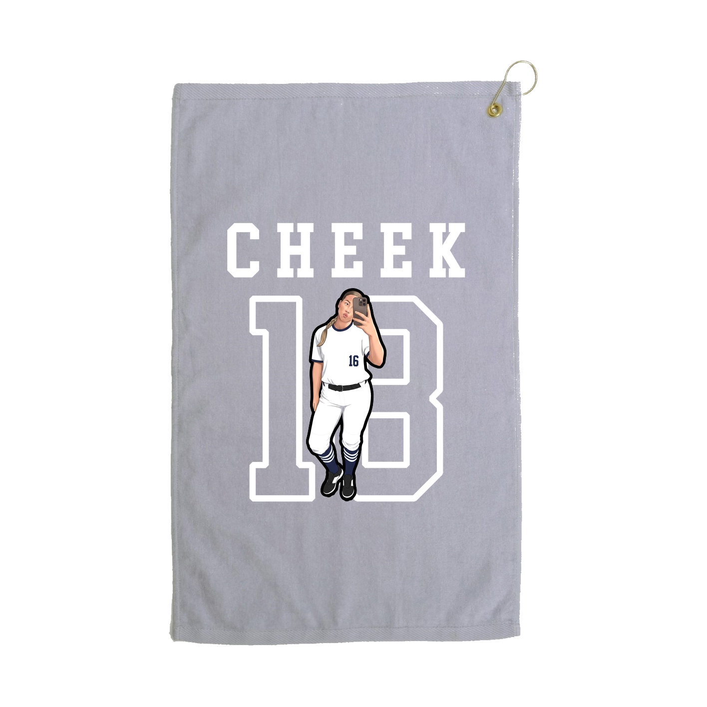 Golf Towel — Shirsey in Grey