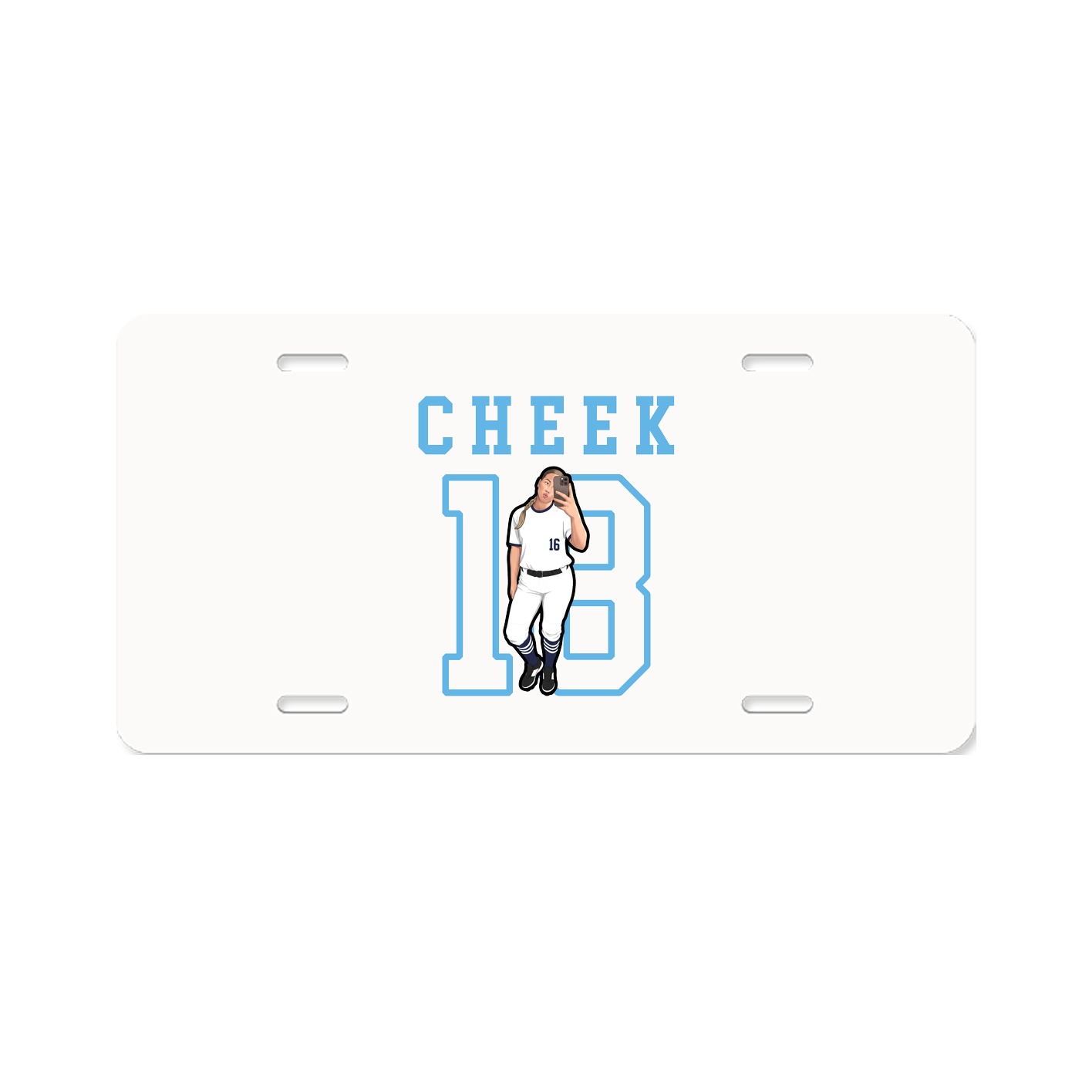 License Plate — Shirsey in Classic