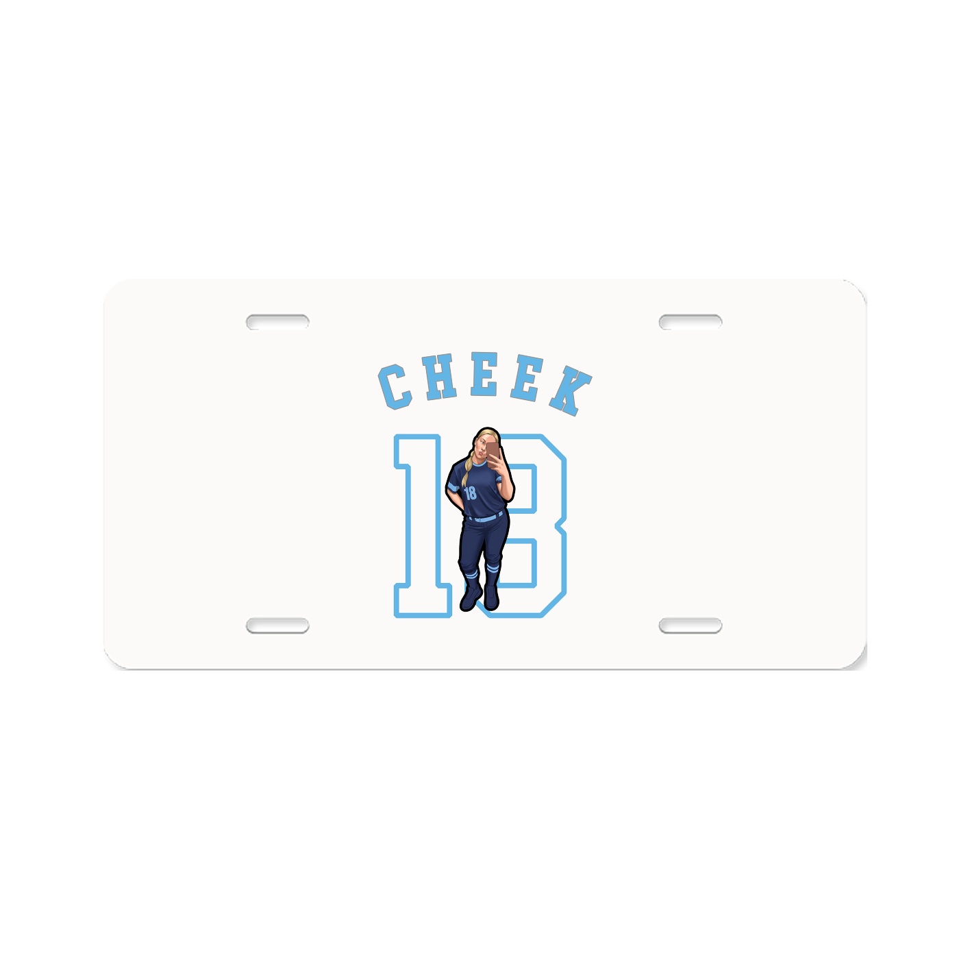 License Plate — Shirsey Arch in Classic