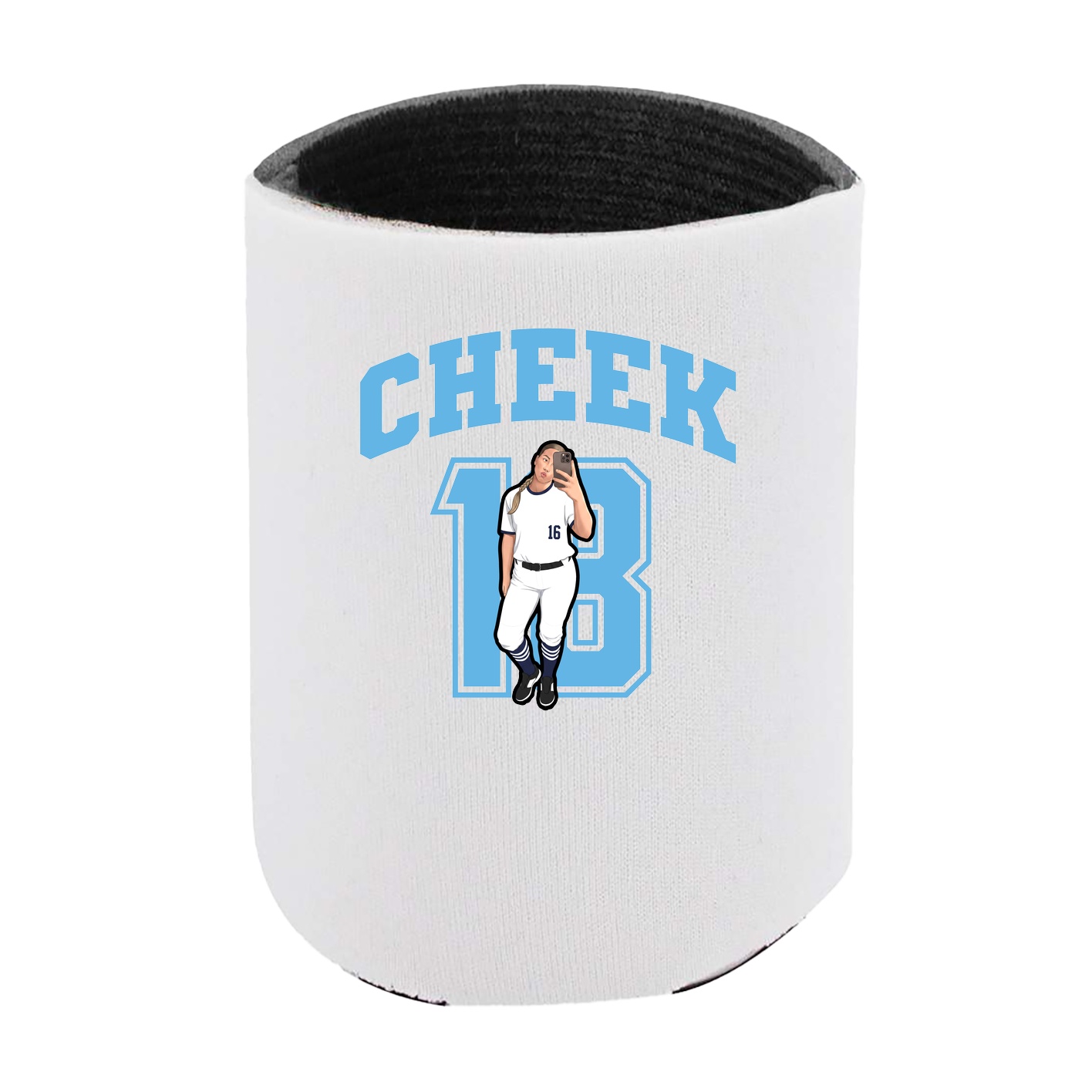 Can Holder — Number in White