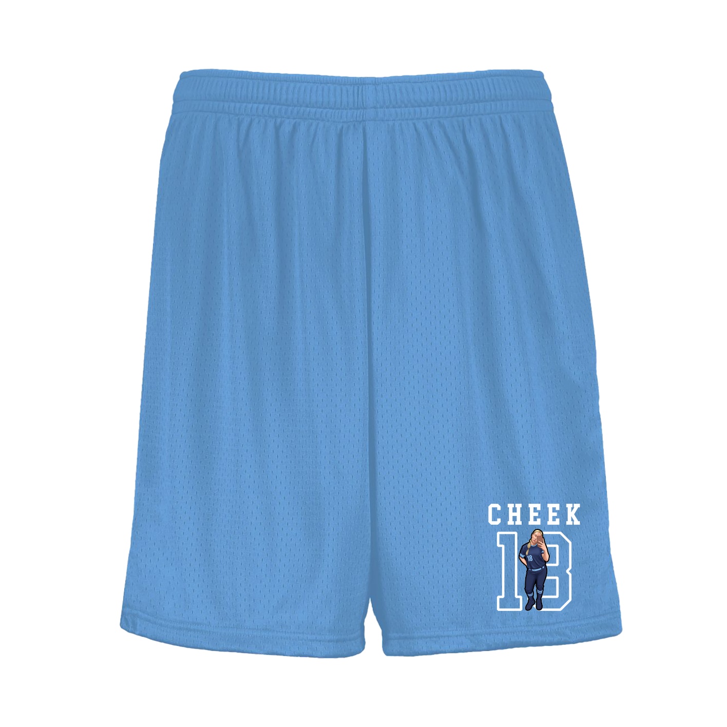 Shorts — Shirsey in Light Blue