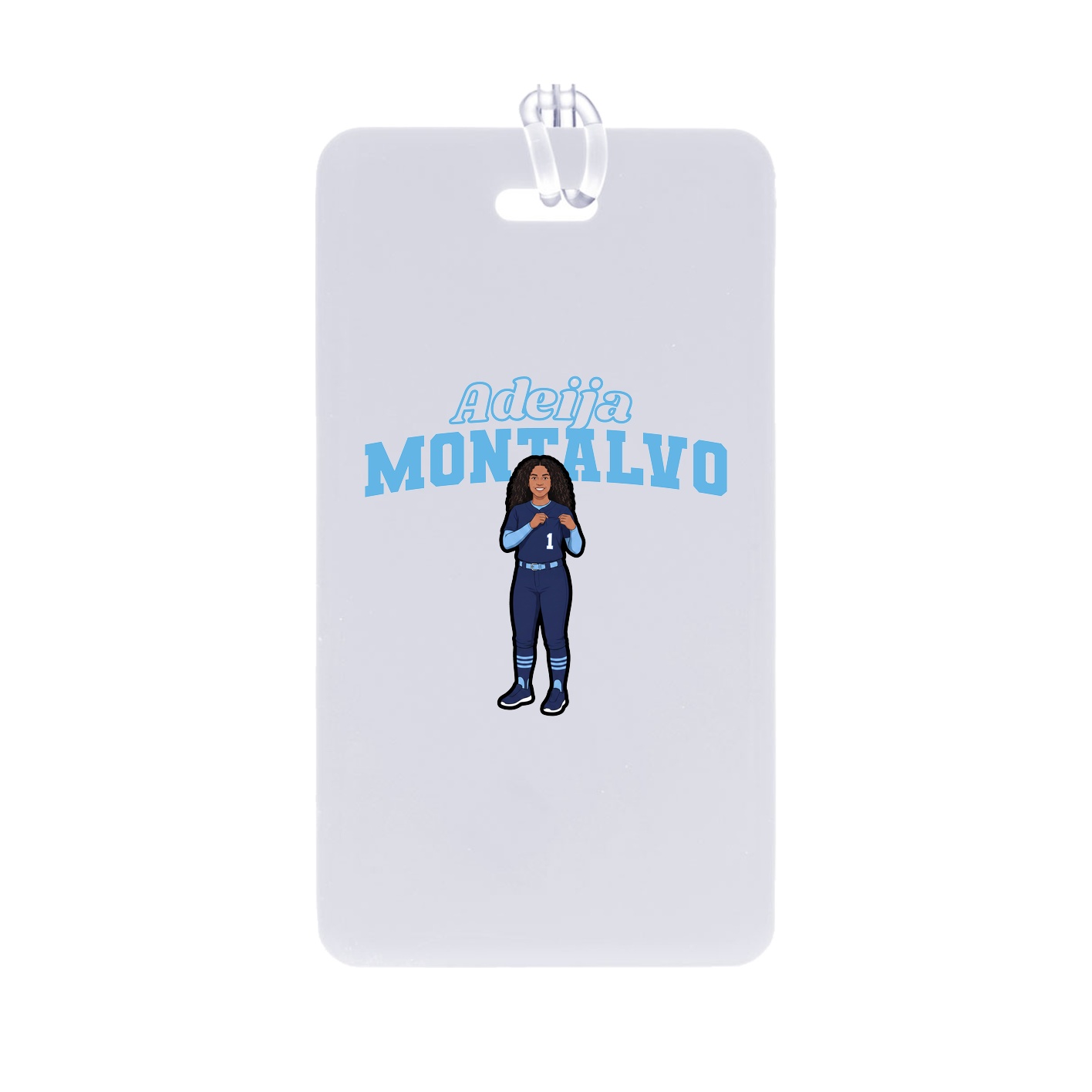 Bag Tag — Name Arch in Classic