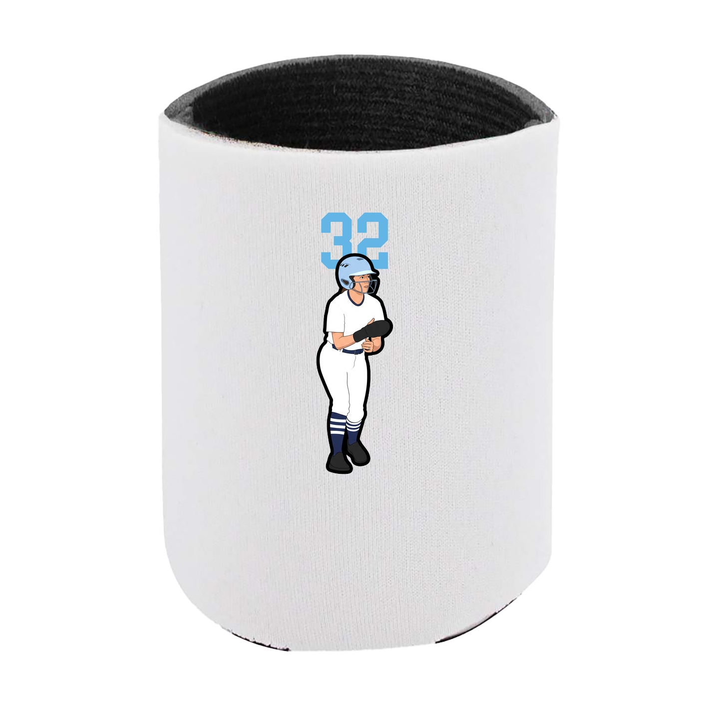 Can Holder — Number Top in White
