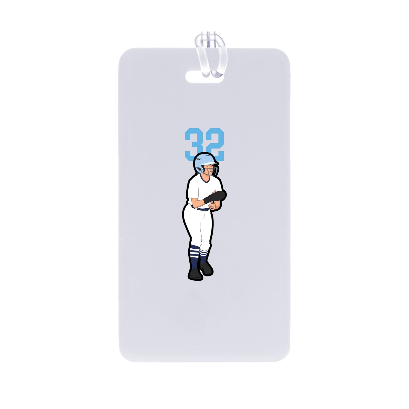 Bag Tag — Number Top in Classic