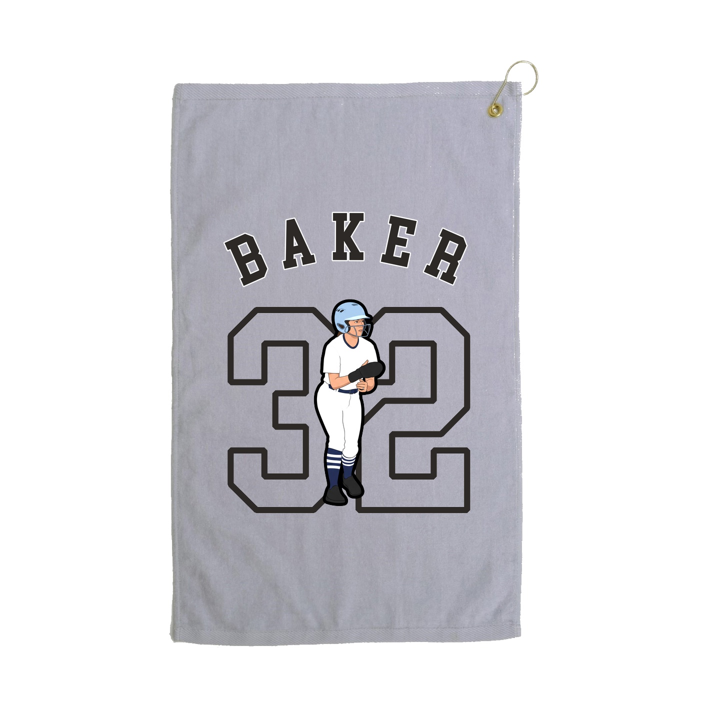 Golf Towel — Shirsey Arch in Grey
