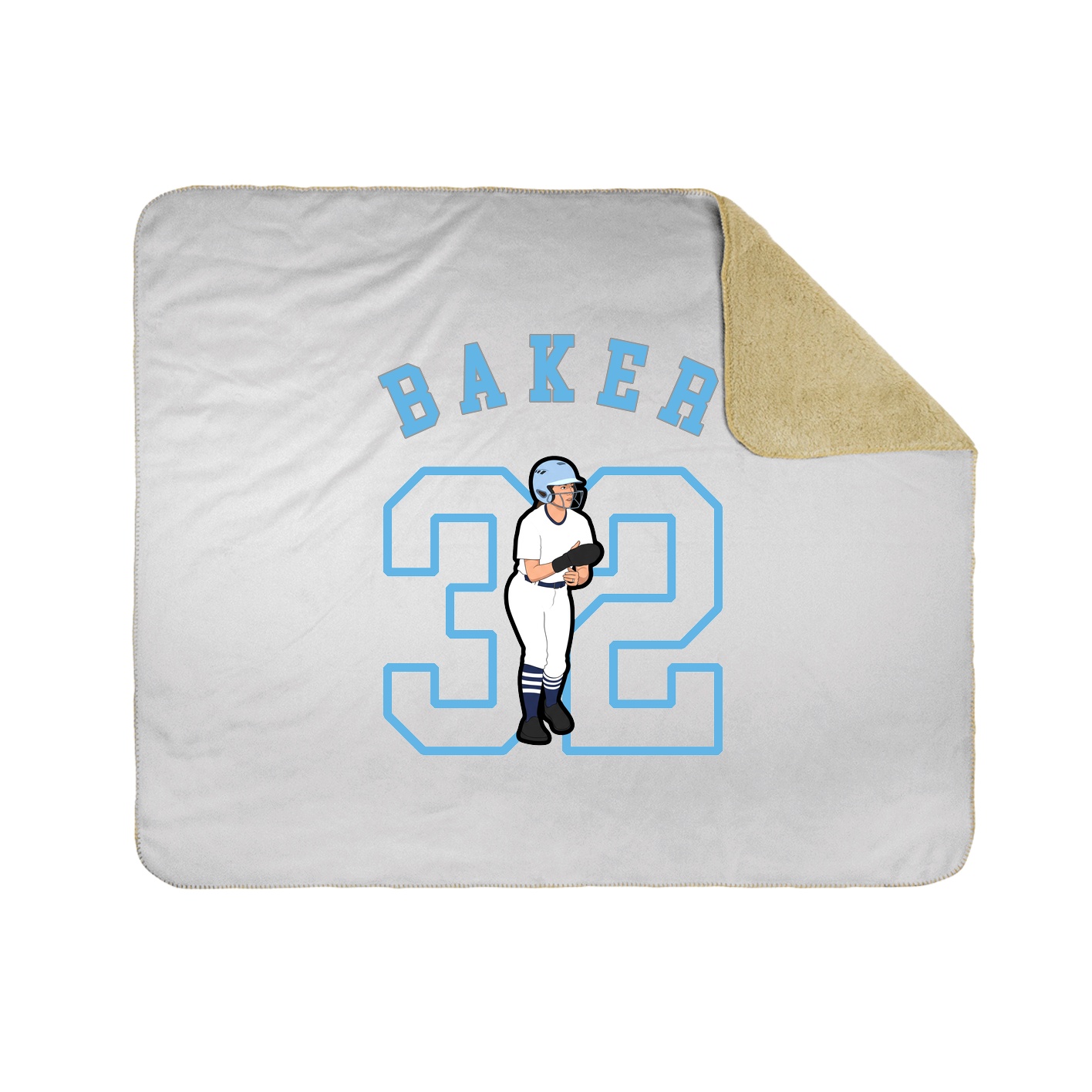 Throw Blanket — Shirsey Arch in White