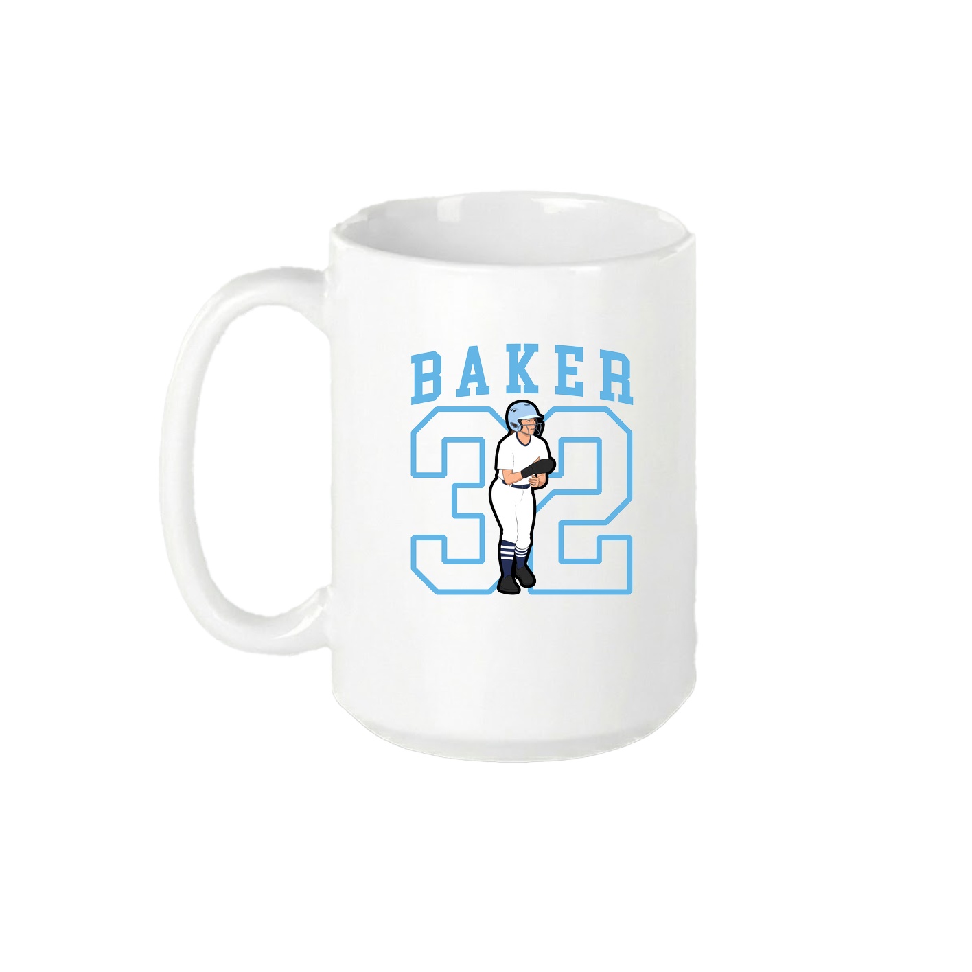 15oz Coffee Mug — Shirsey in White