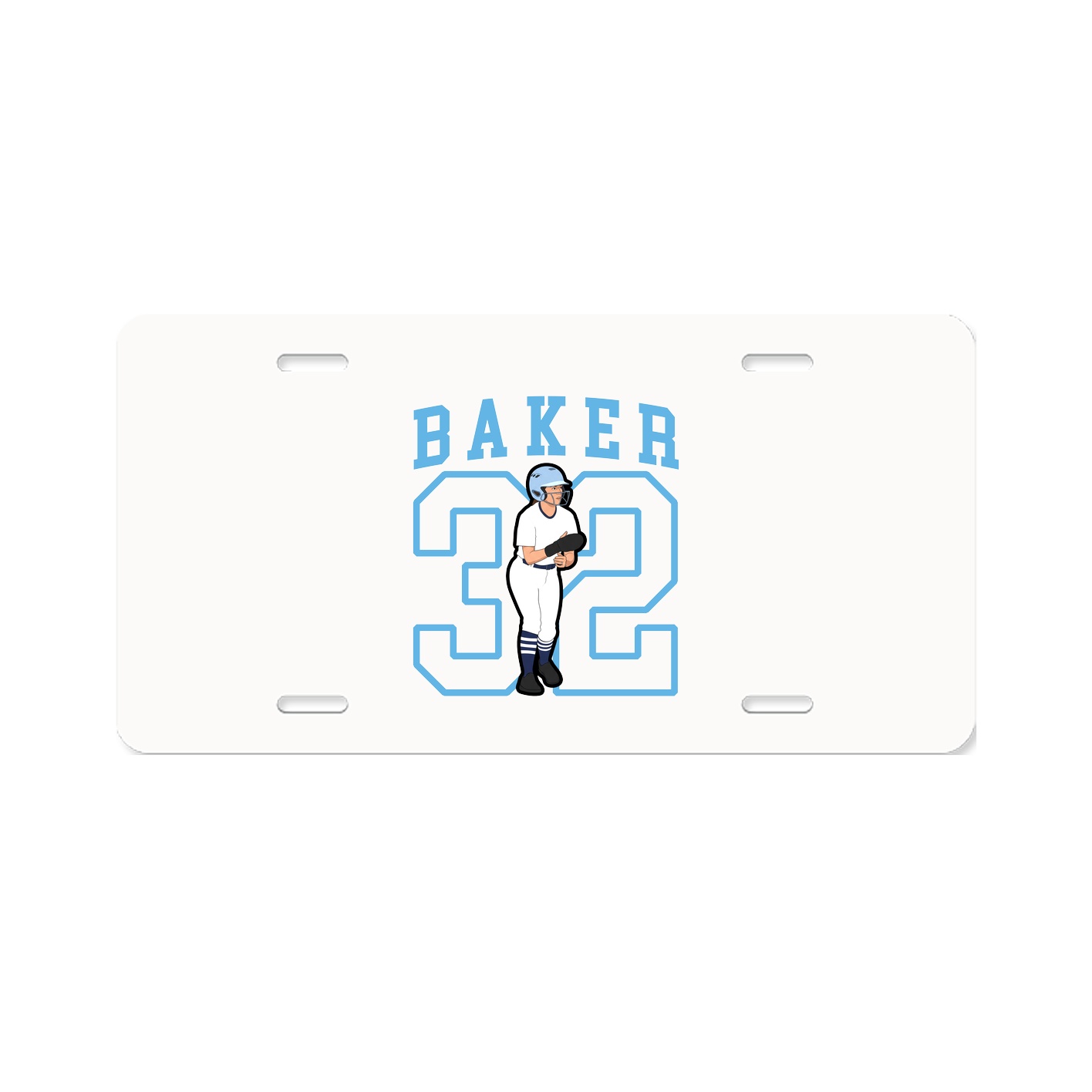 Aluminum License Plate