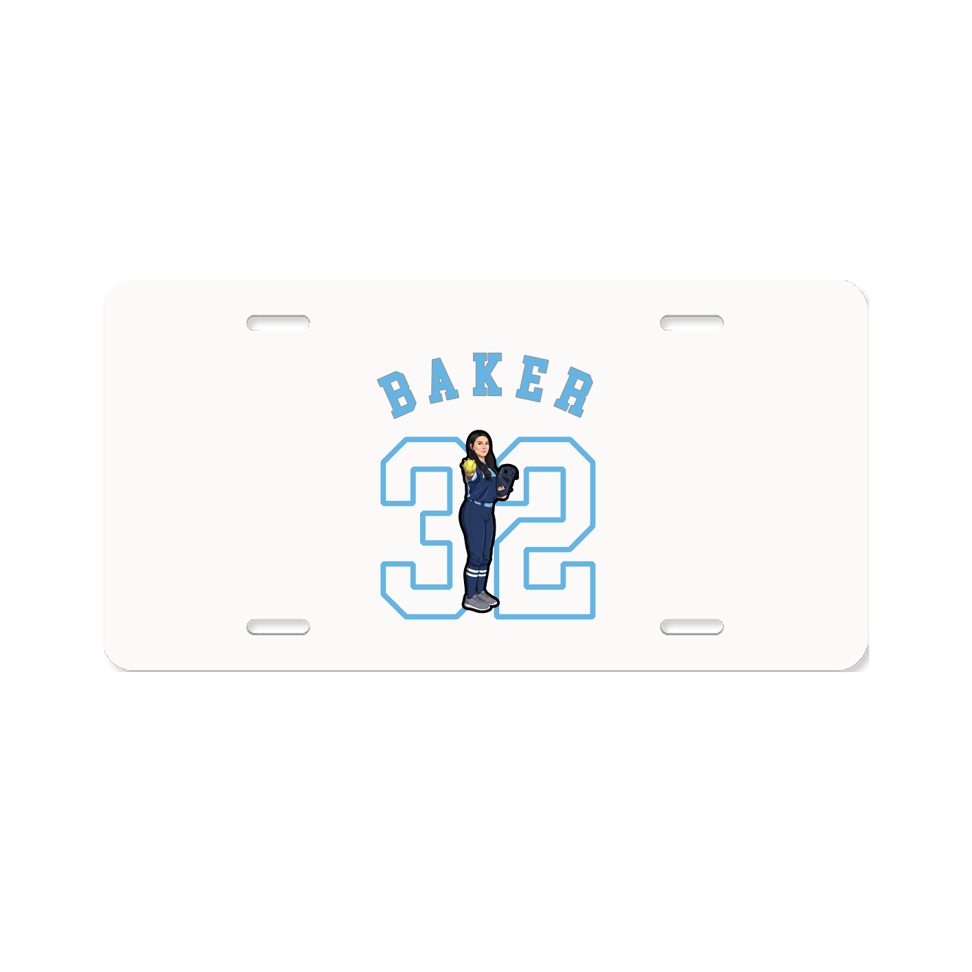 License Plate — Shirsey Arch in Classic