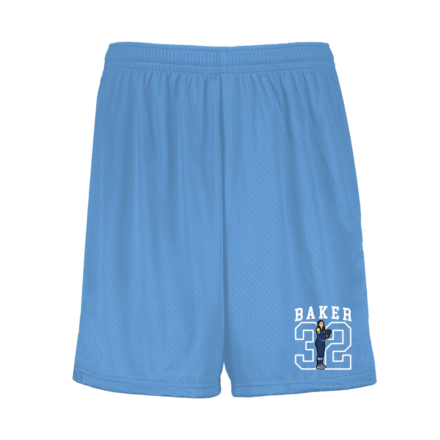 Shorts — Shirsey in Light Blue