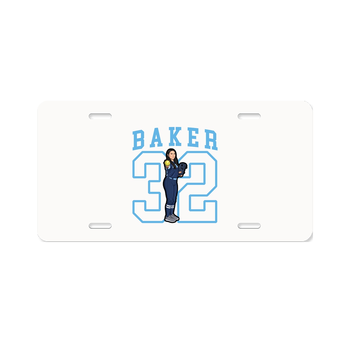 License Plate — Shirsey in Classic