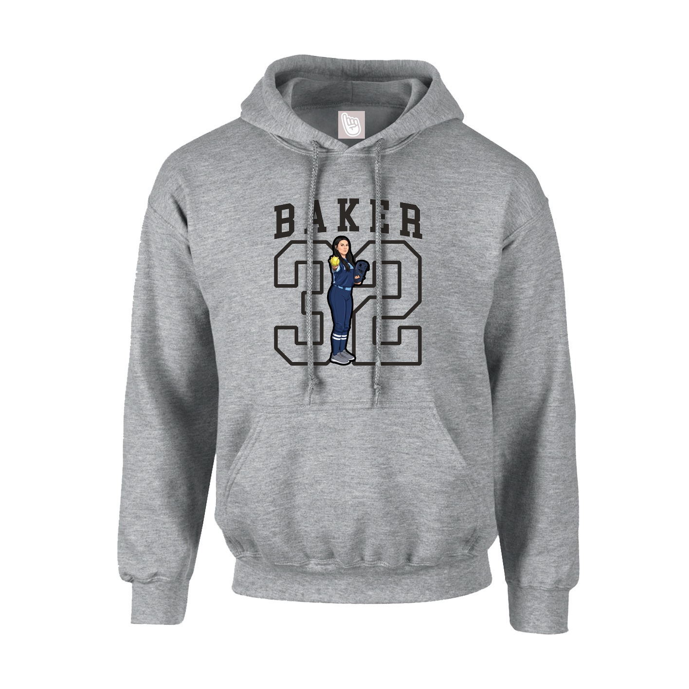 Youth Hoodie — Shirsey in Grey