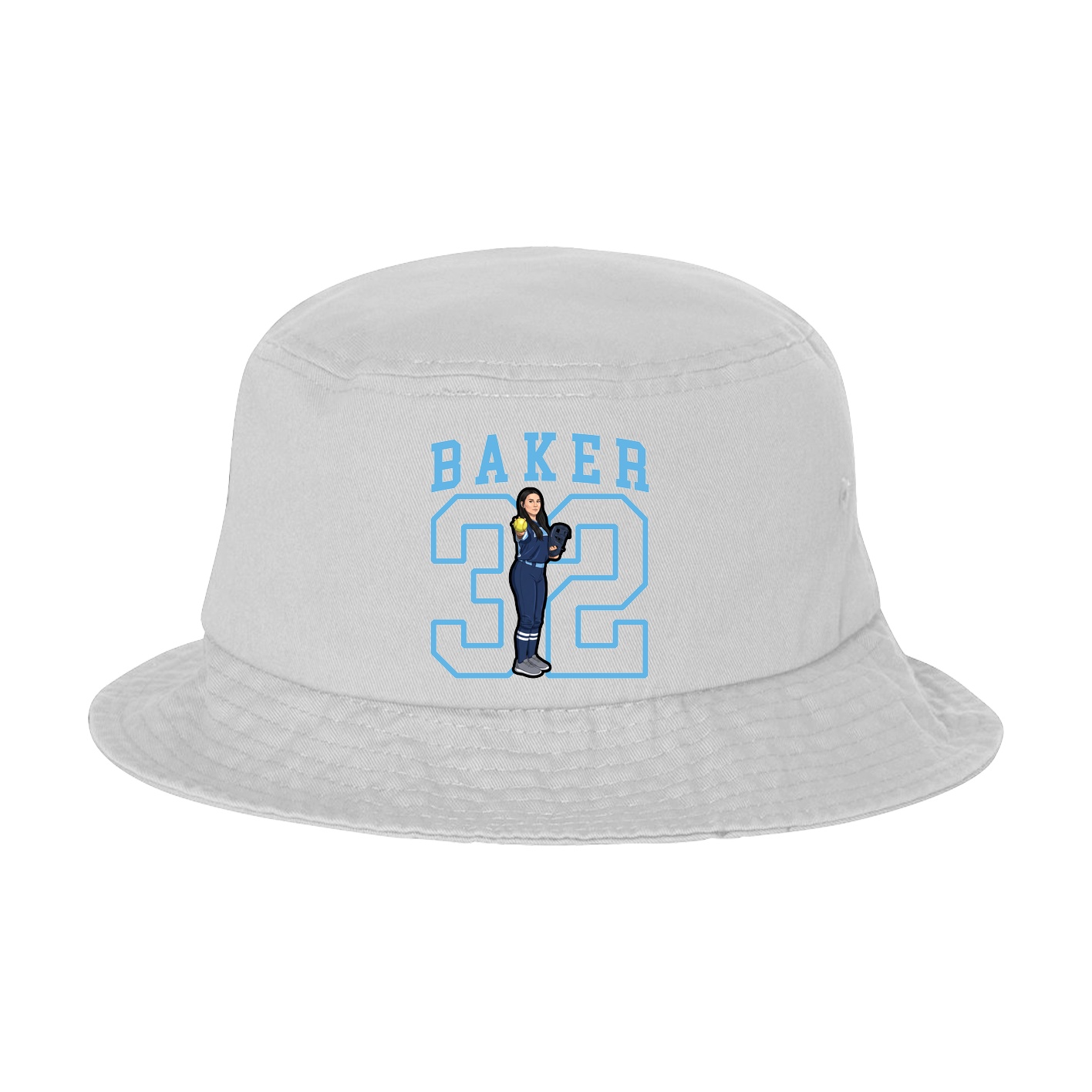 Bucket Cap — Shirsey in White
