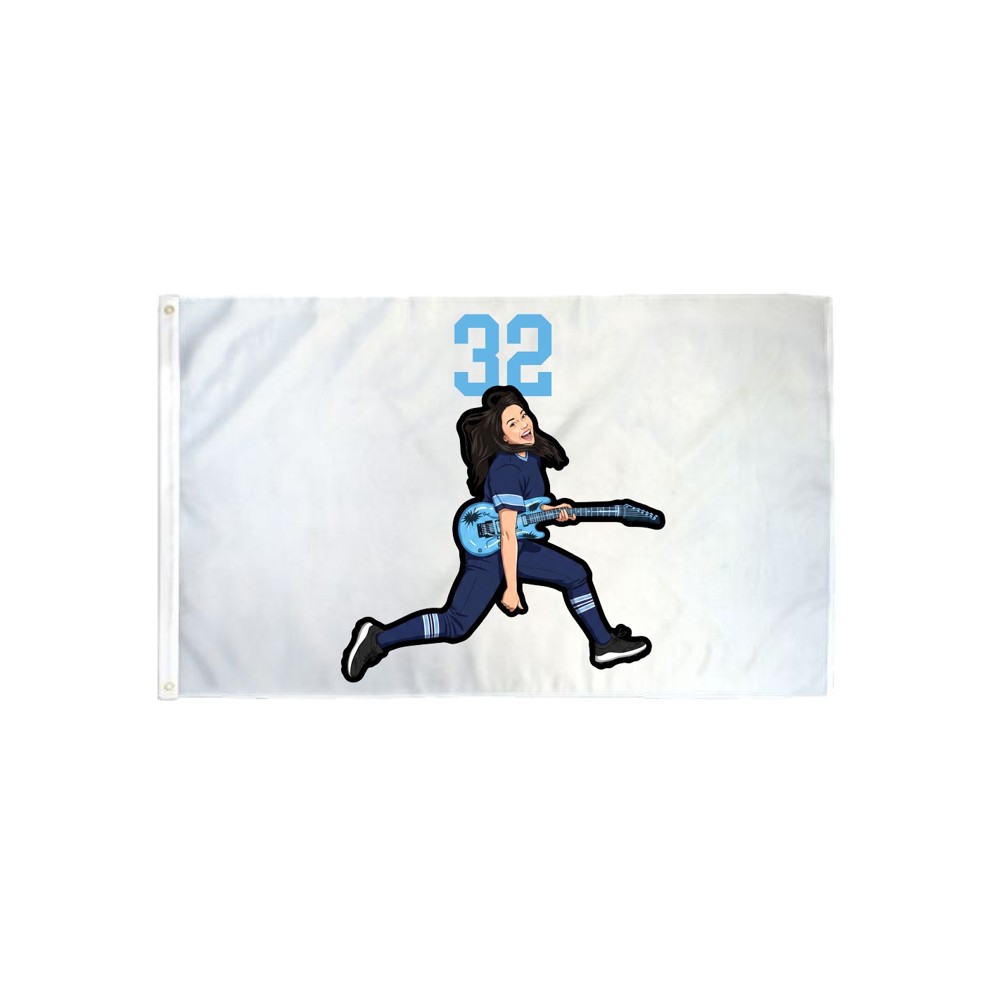3x5 Flag — Number Top in Classic