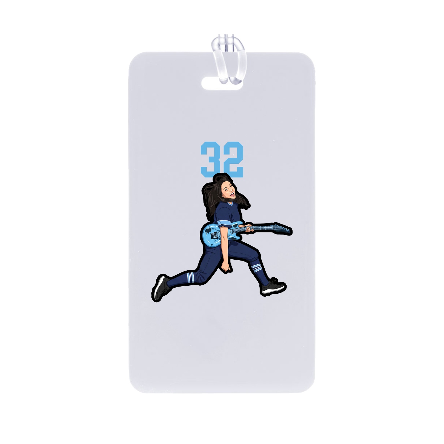 Bag Tag — Number Top in Classic