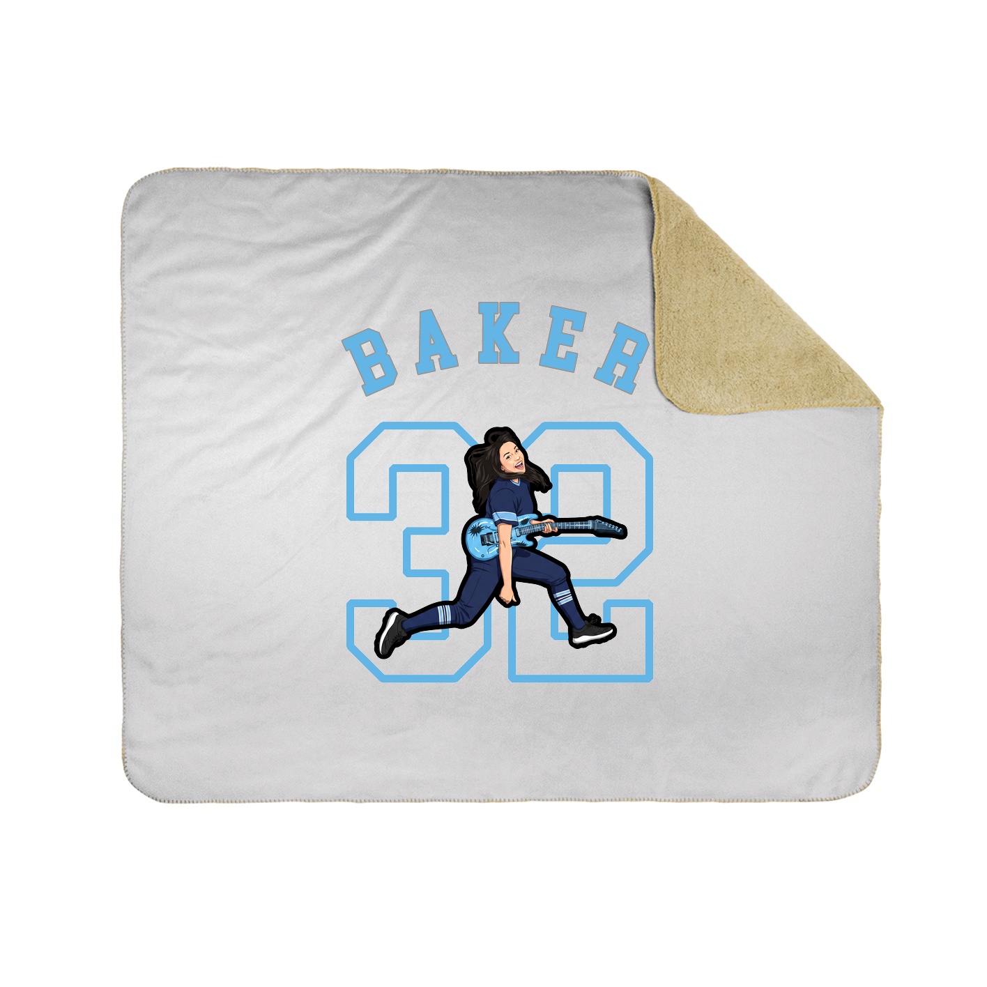Throw Blanket — Shirsey Arch in White