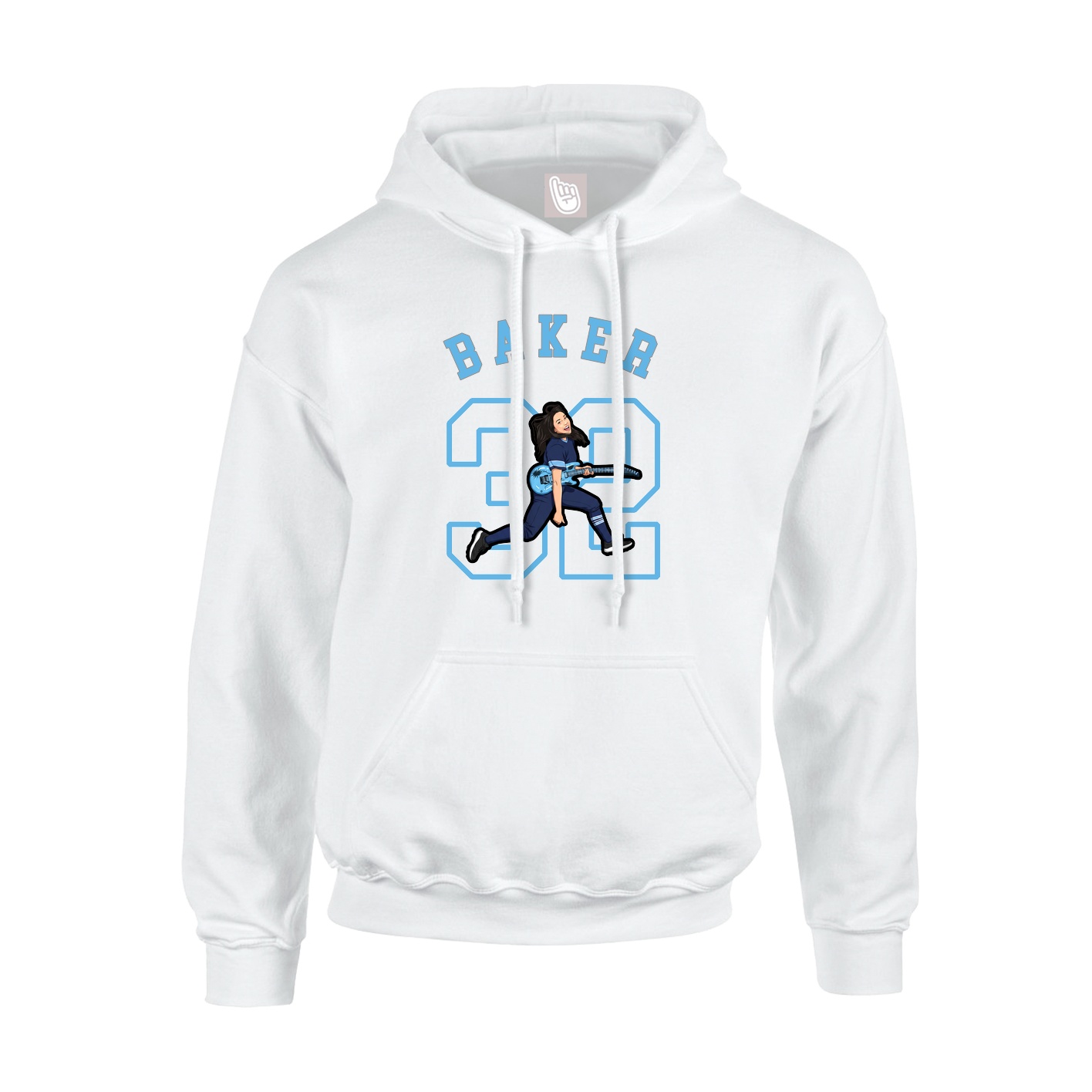 Youth Hoodie — Shirsey Arch in White