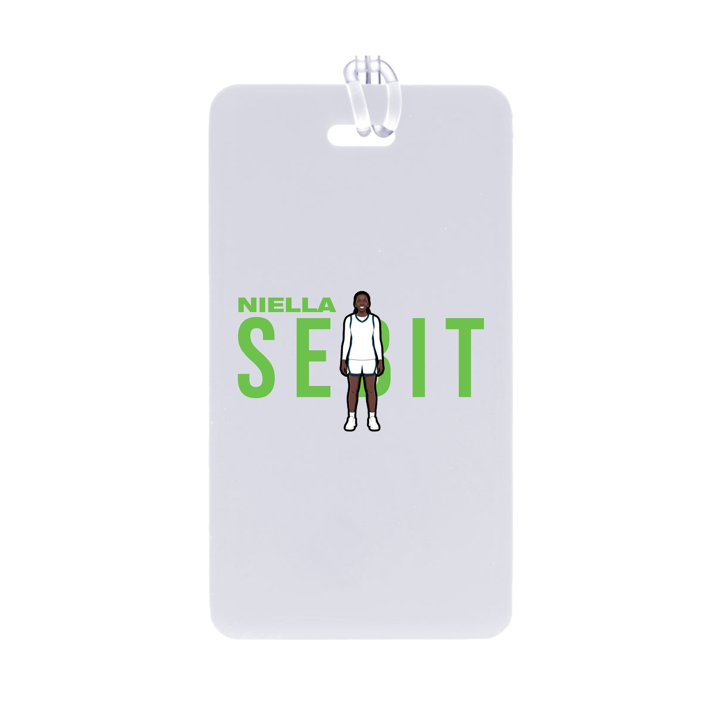 Bag Tag — Player Name in Classic