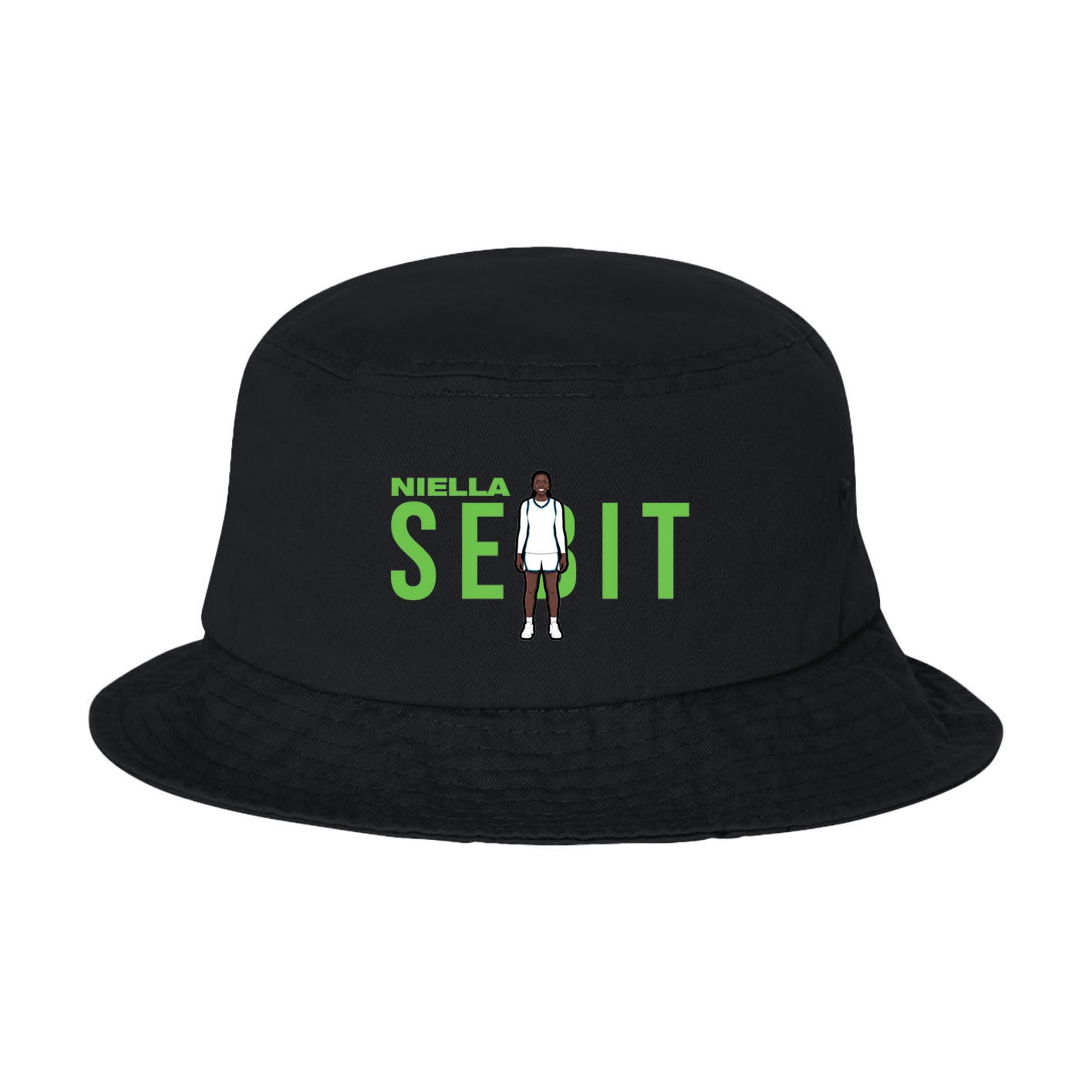 Bucket Cap — Player Name in Black